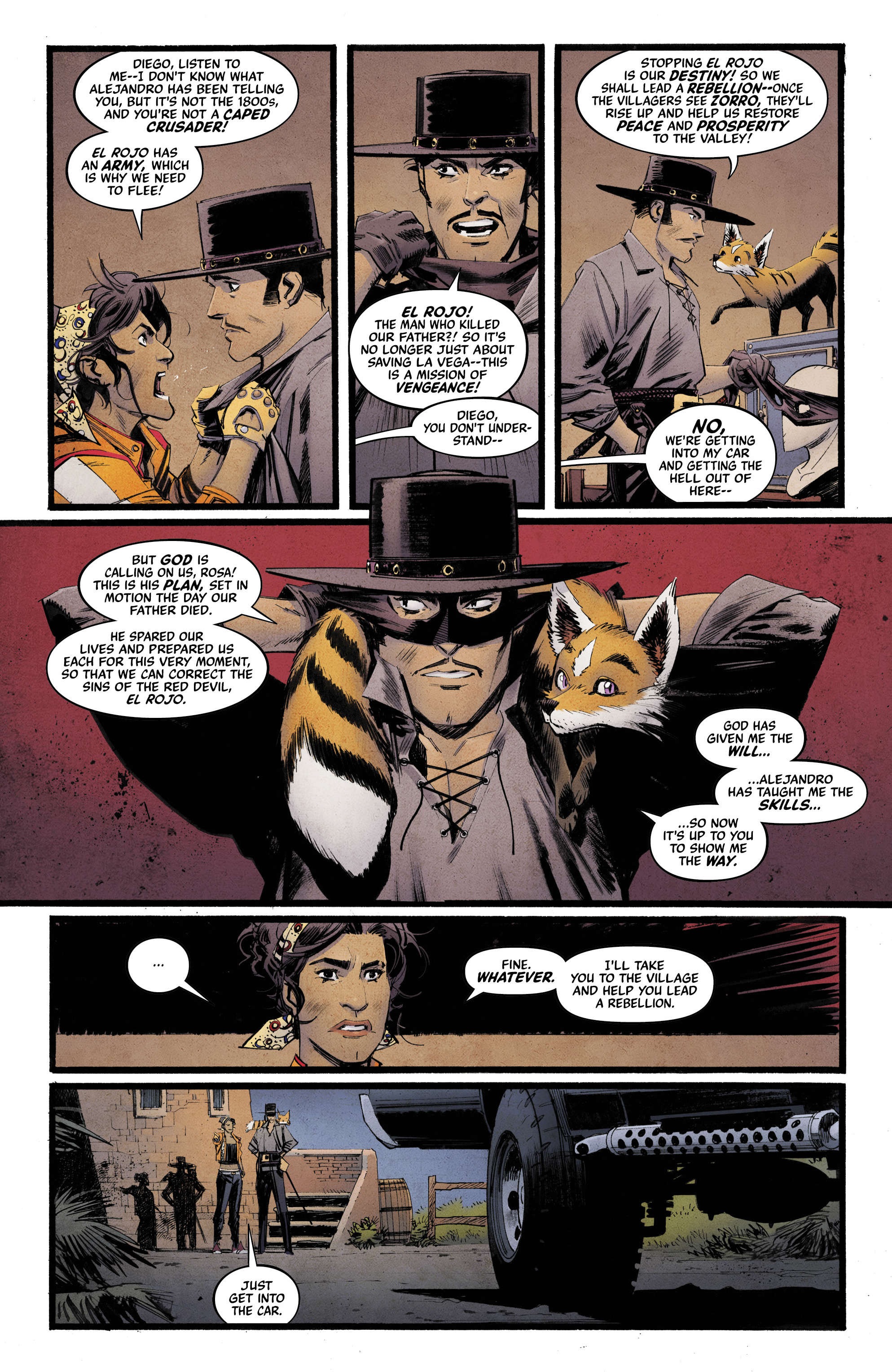 Read online Zorro: Man of the Dead comic -  Issue #2 - 5