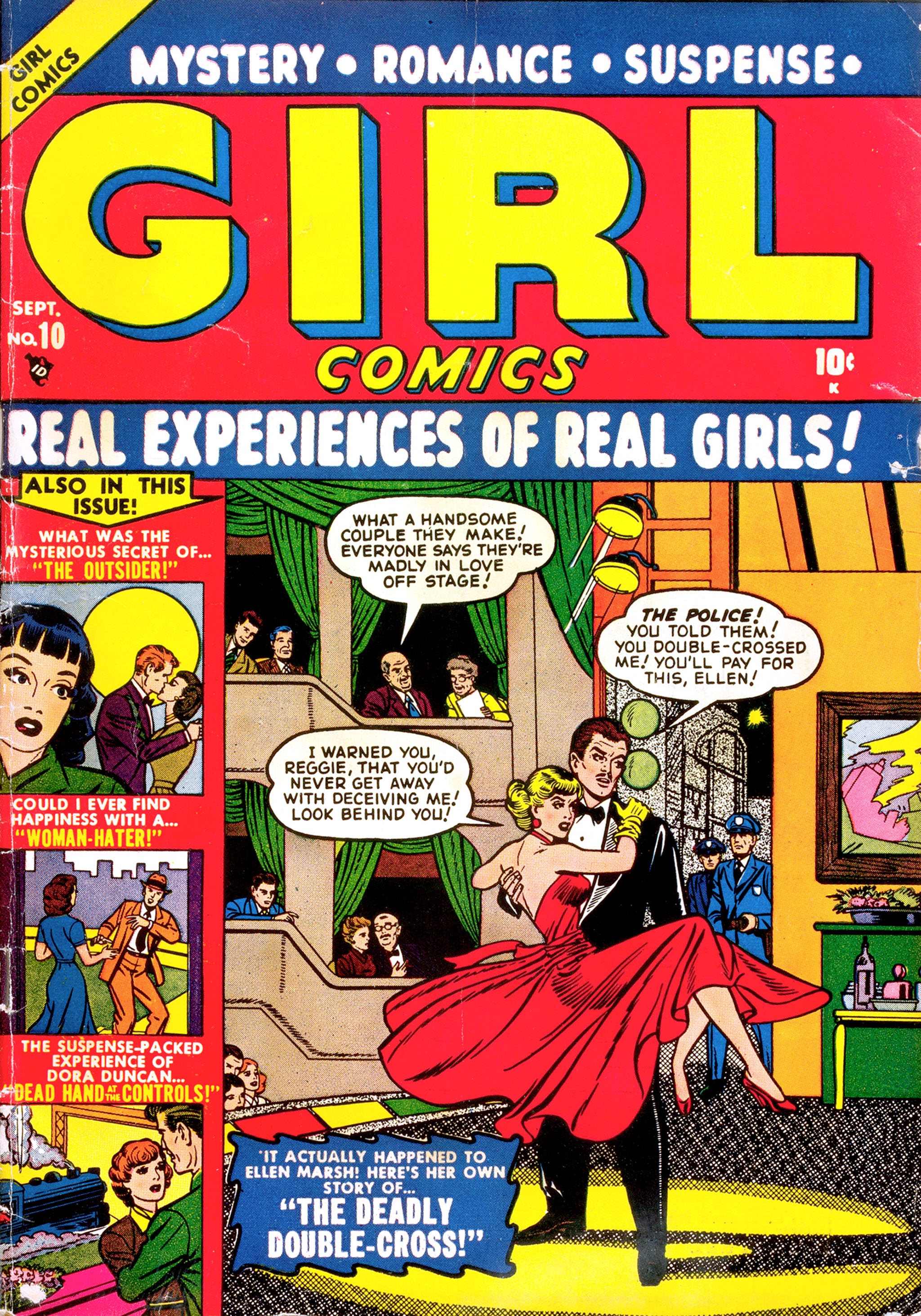 Read online Girl Comics (1949) comic -  Issue #10 - 1