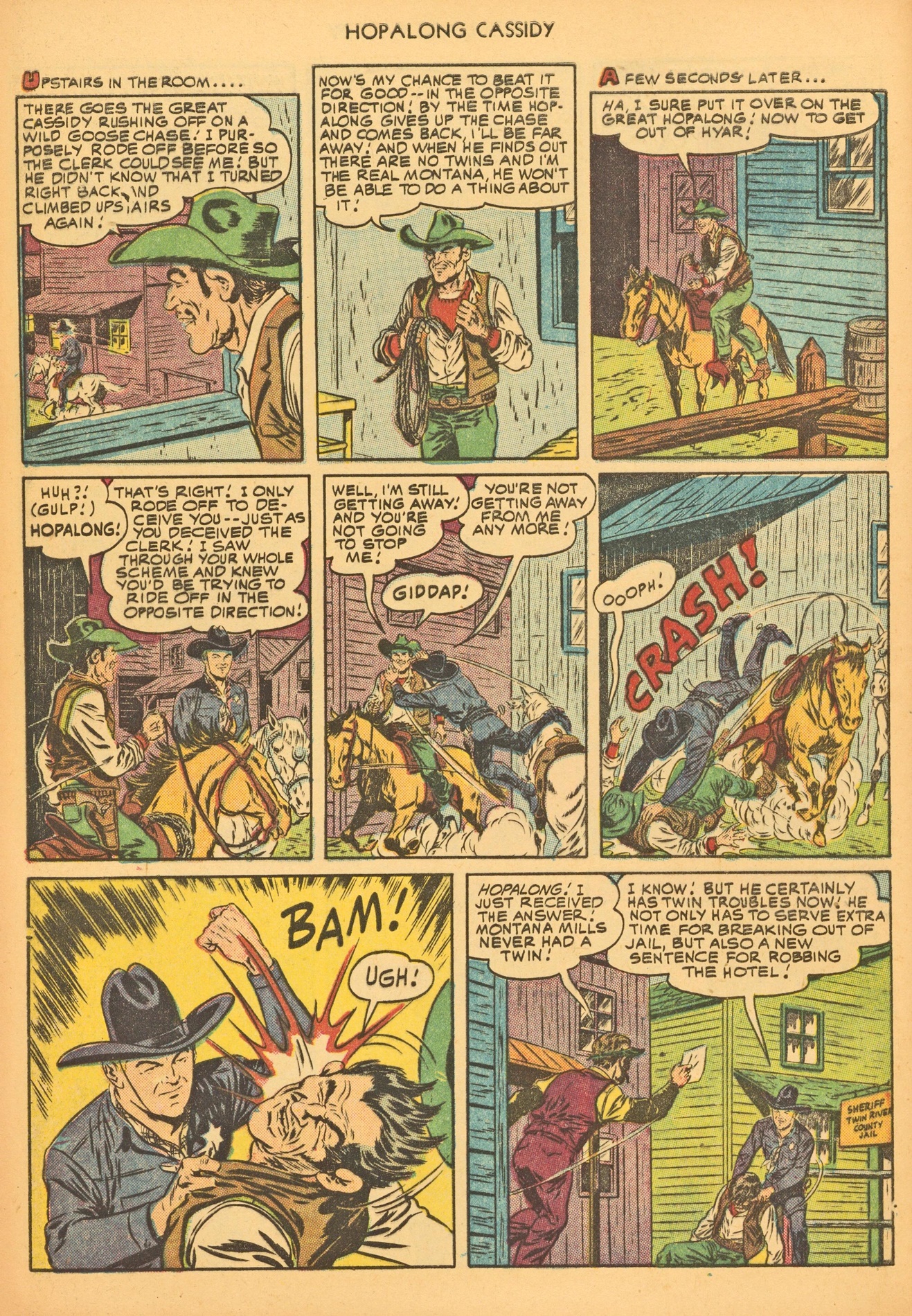 Read online Hopalong Cassidy comic -  Issue #62 - 8