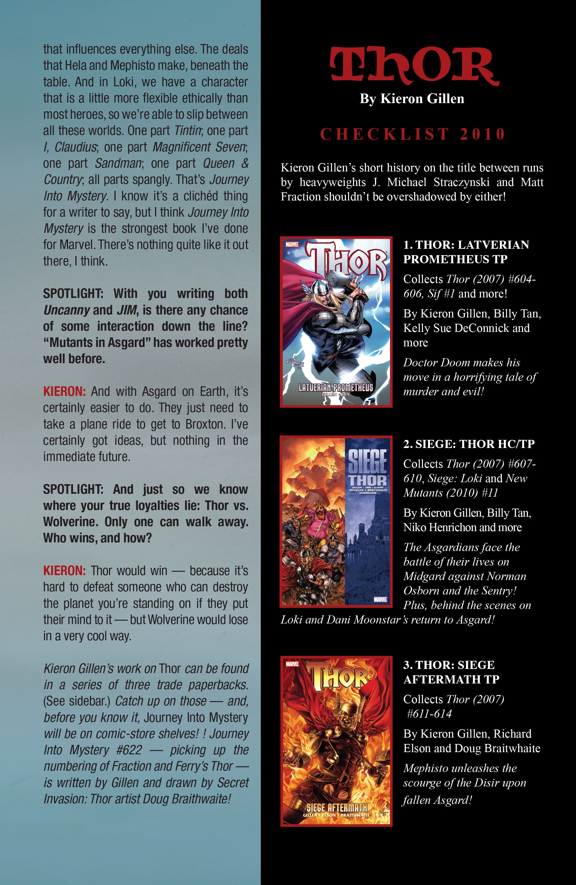 Read online Thor by Straczynski & Gillen Omnibus comic -  Issue # TPB (Part 11) - 75