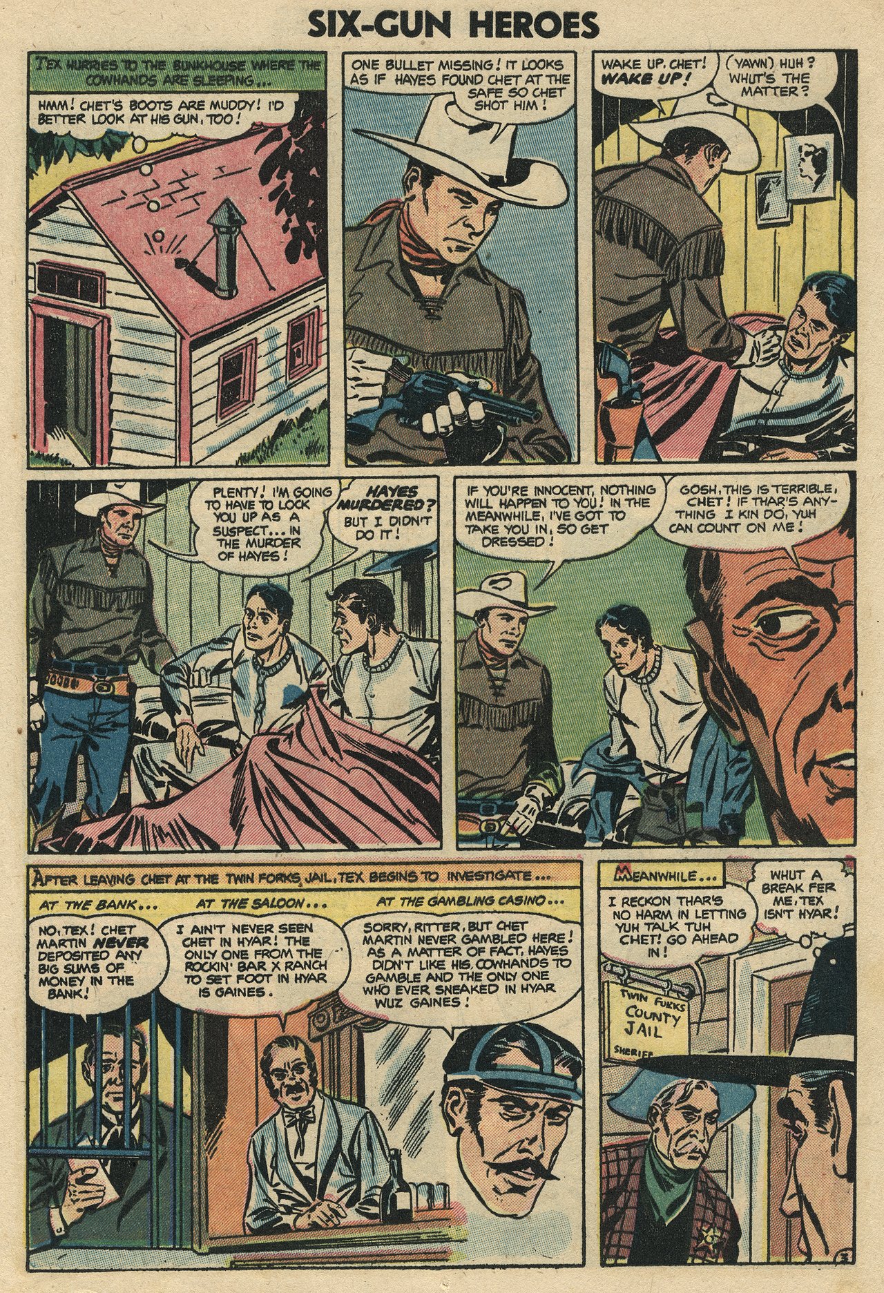 Read online Six-Gun Heroes comic -  Issue #27 - 12