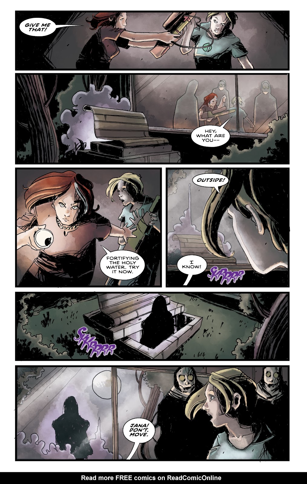 The Case of the Bleeding Wall issue 3 - Page 25