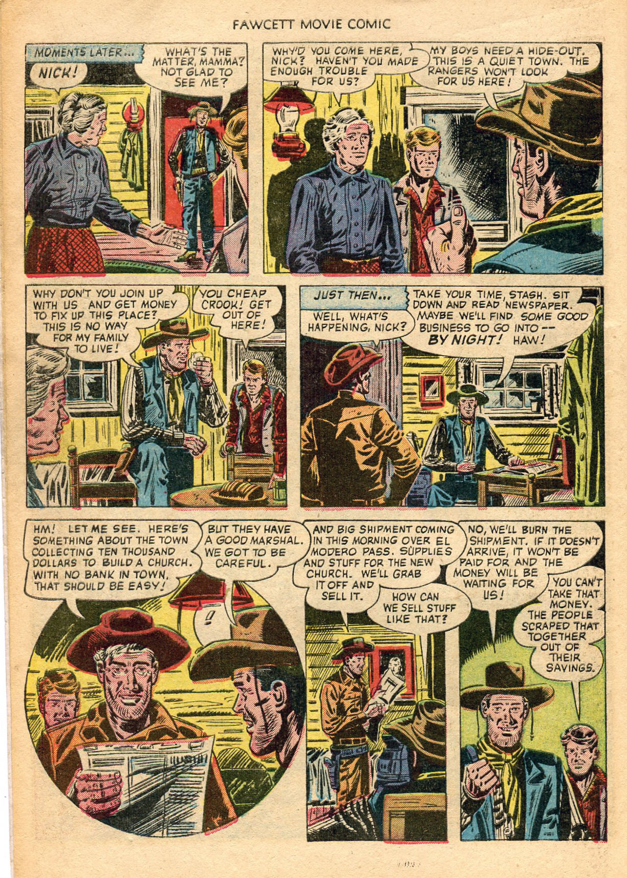 Read online Fawcett Movie Comic comic -  Issue #10 - 10