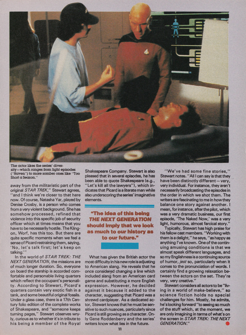 Read online Star Trek The Next Generation (1990) comic -  Issue #16 - 11