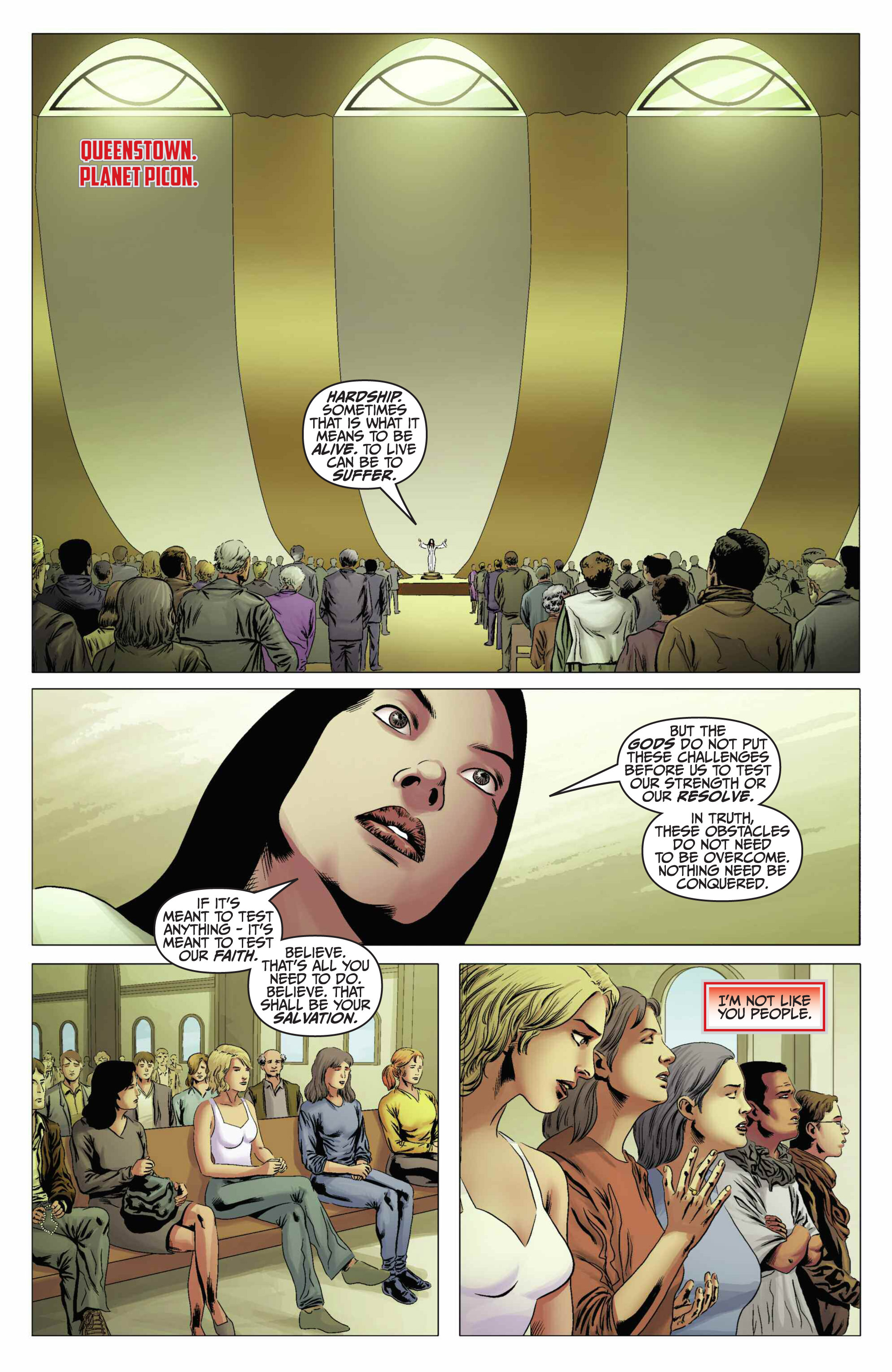 Read online (New) Battlestar Galactica: Six comic -  Issue #4 - 3