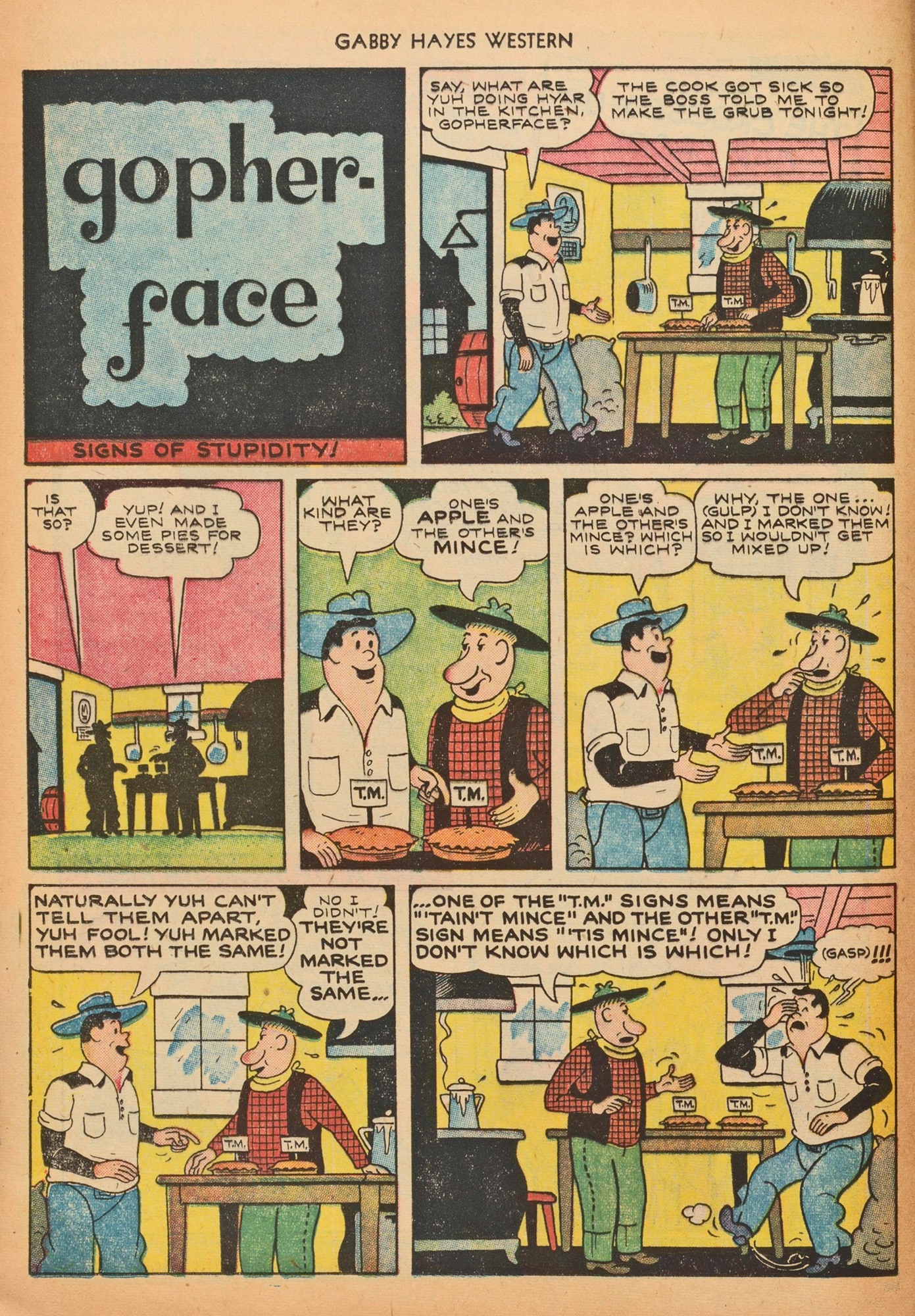 Read online Gabby Hayes Western comic -  Issue #43 - 12