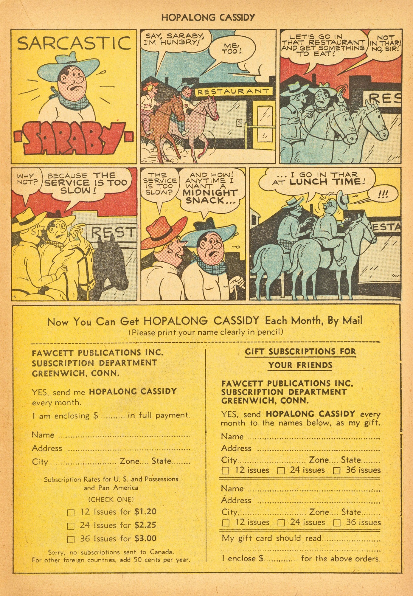 Read online Hopalong Cassidy comic -  Issue #54 - 35