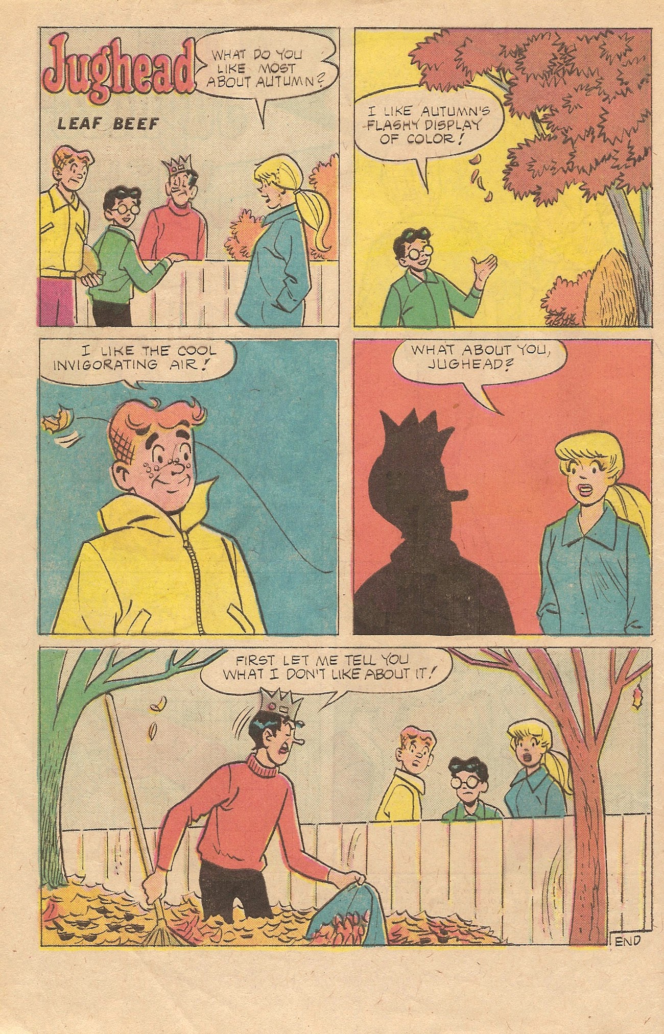 Read online Jughead's Jokes comic -  Issue #42 - 4