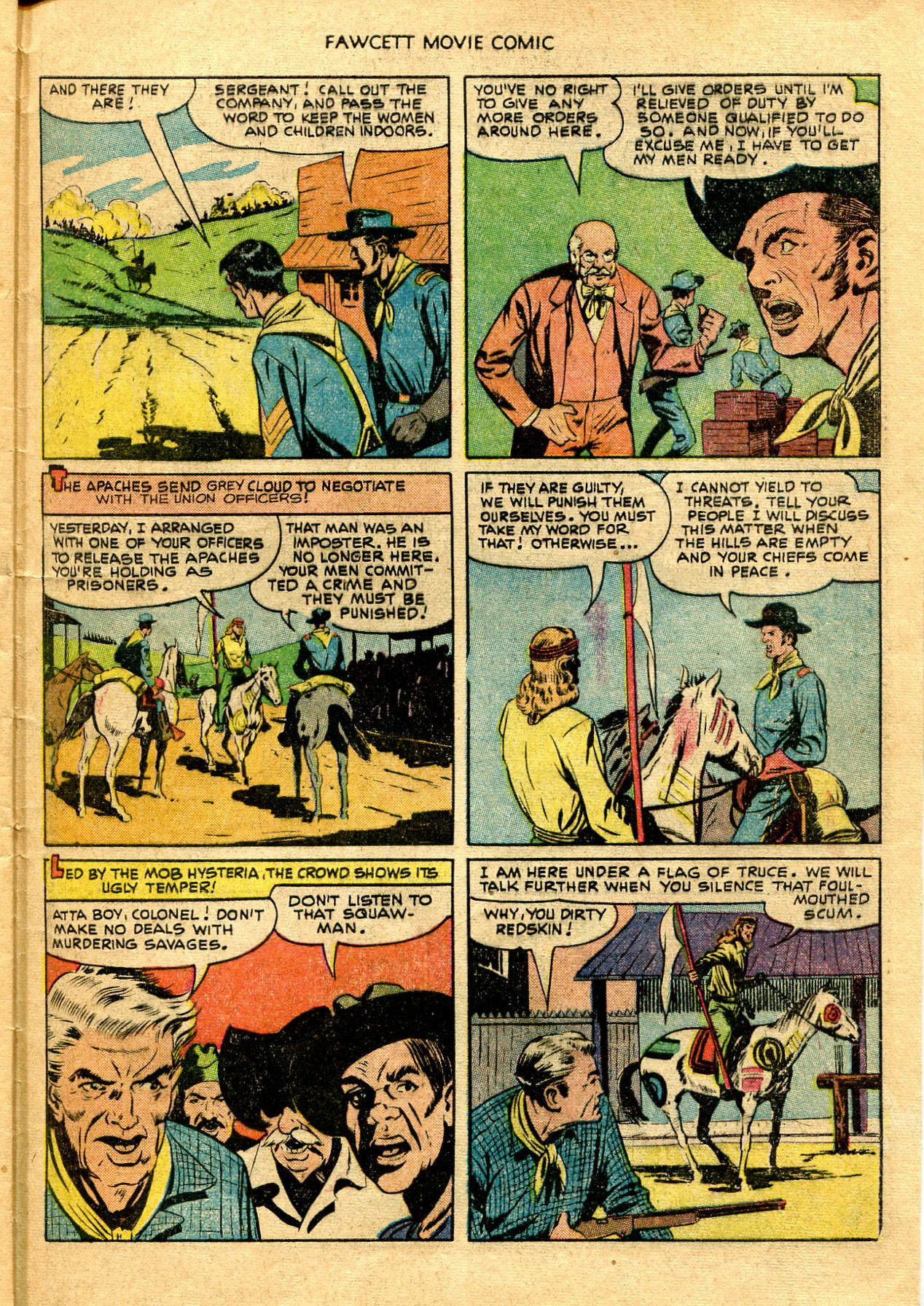 Read online Fawcett Movie Comic comic -  Issue #14 - 25