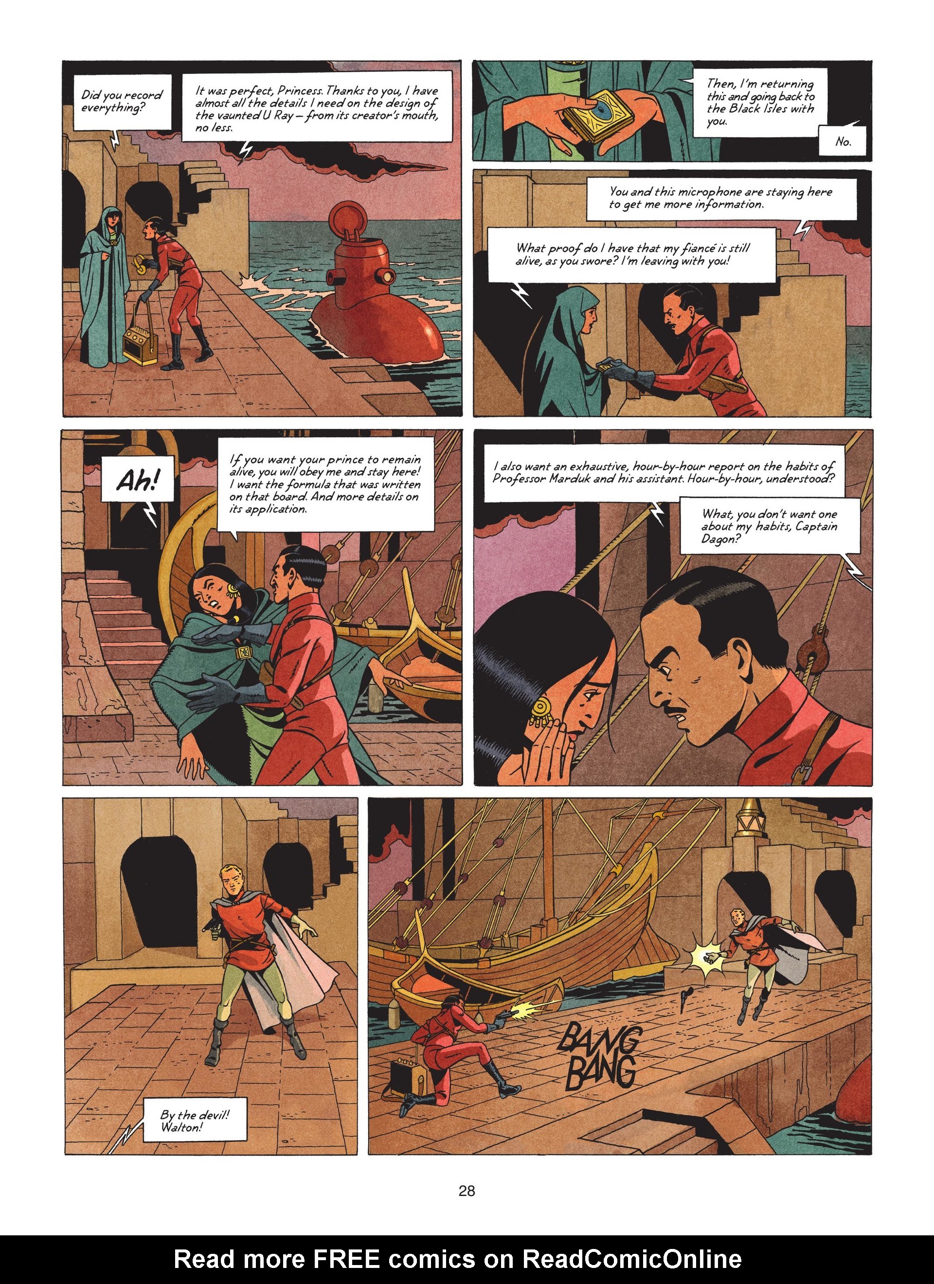 Read online Before Blake & Mortimer comic -  Issue #2 - 29