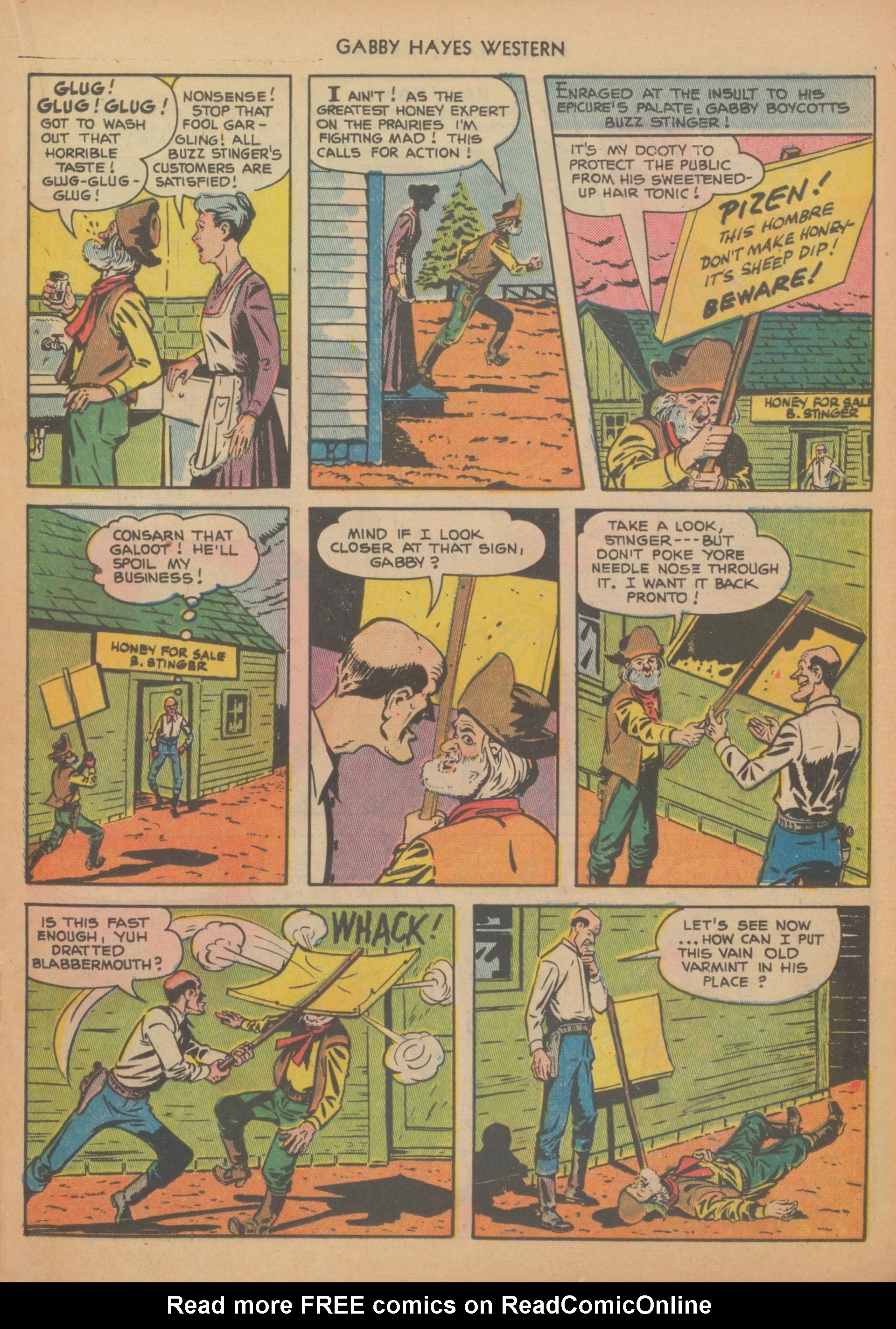 Read online Gabby Hayes Western comic -  Issue #41 - 17