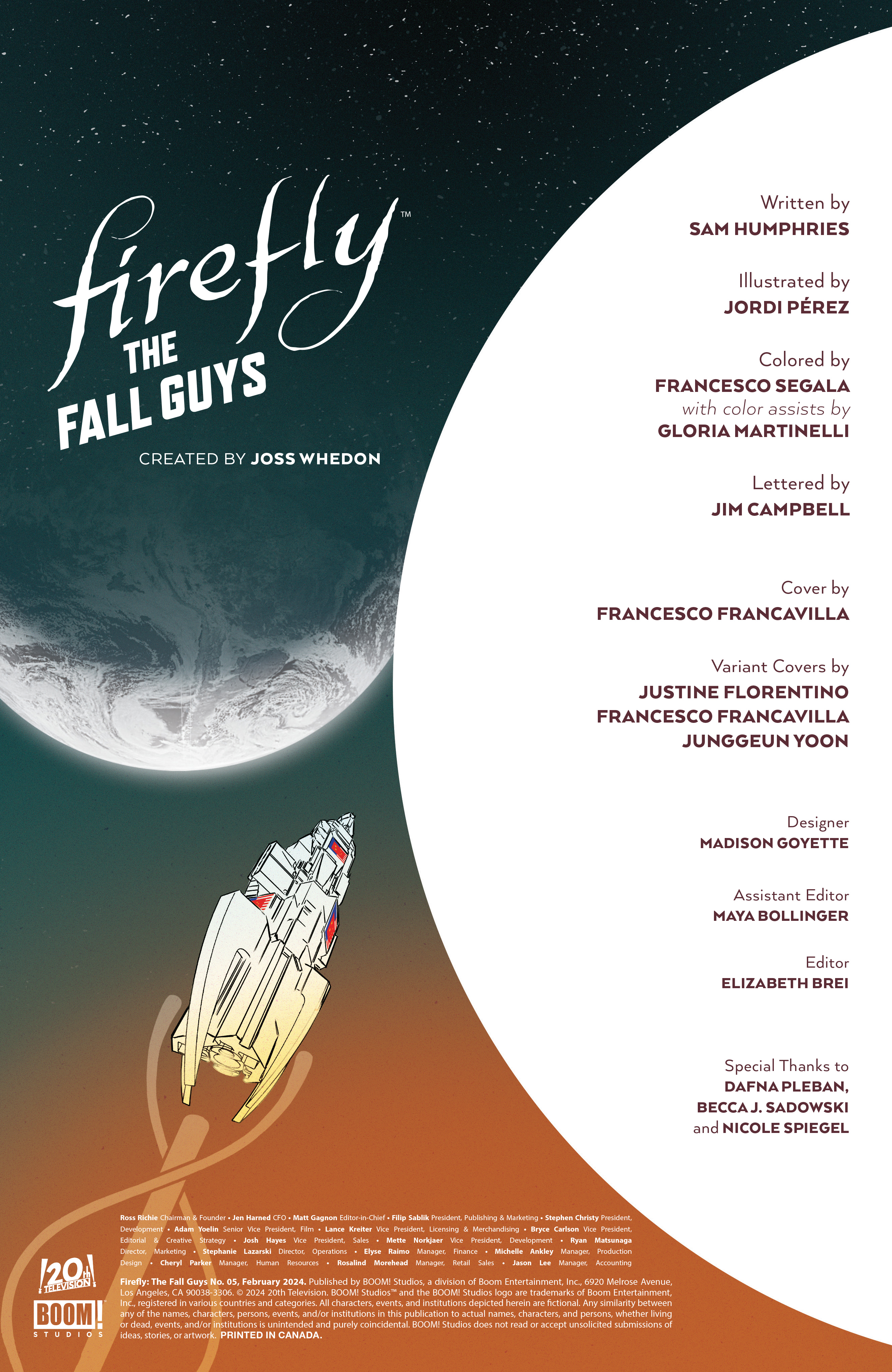 Read online Firefly: The Fall Guys comic -  Issue #5 - 2