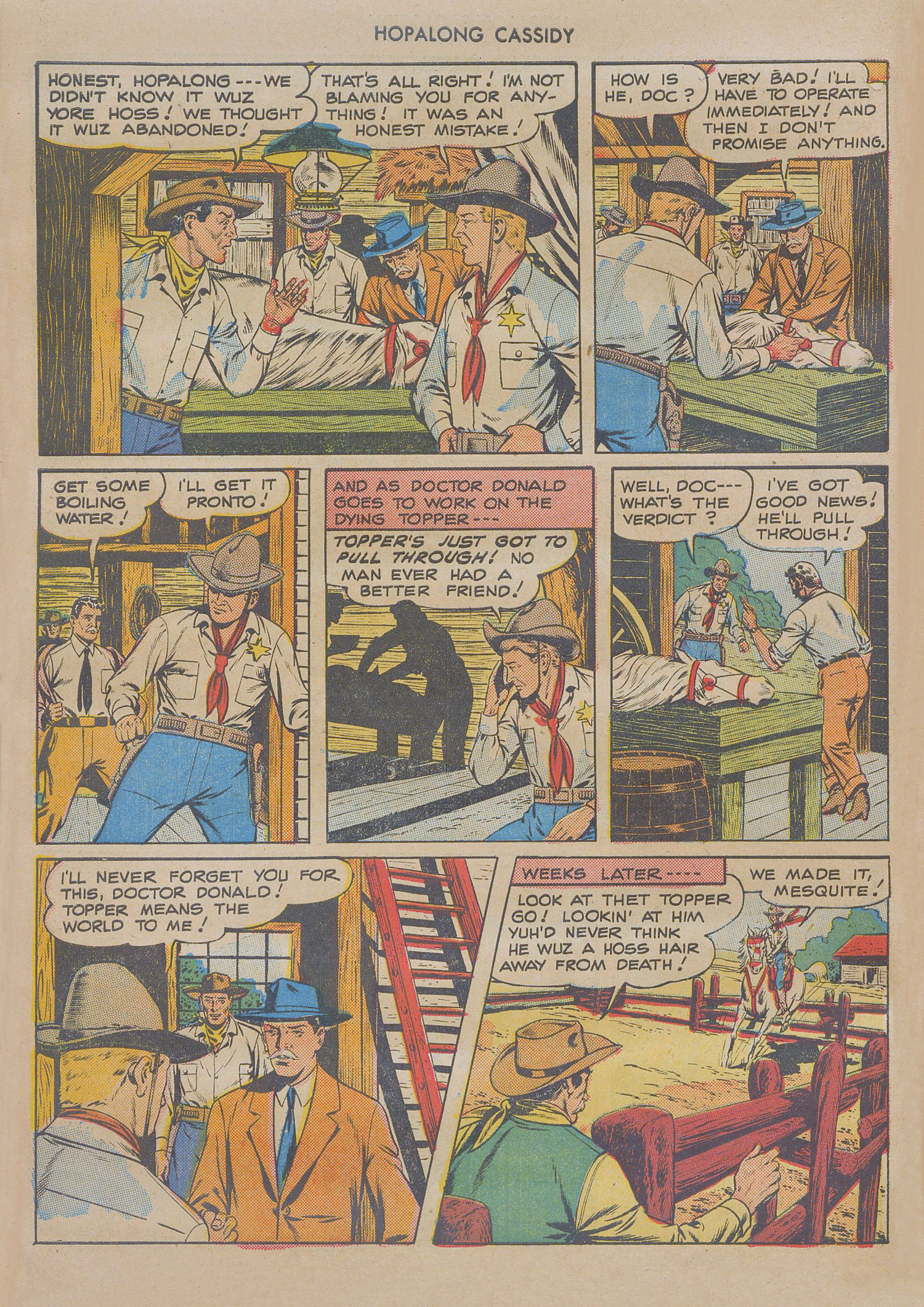 Read online Hopalong Cassidy comic -  Issue #25 - 48