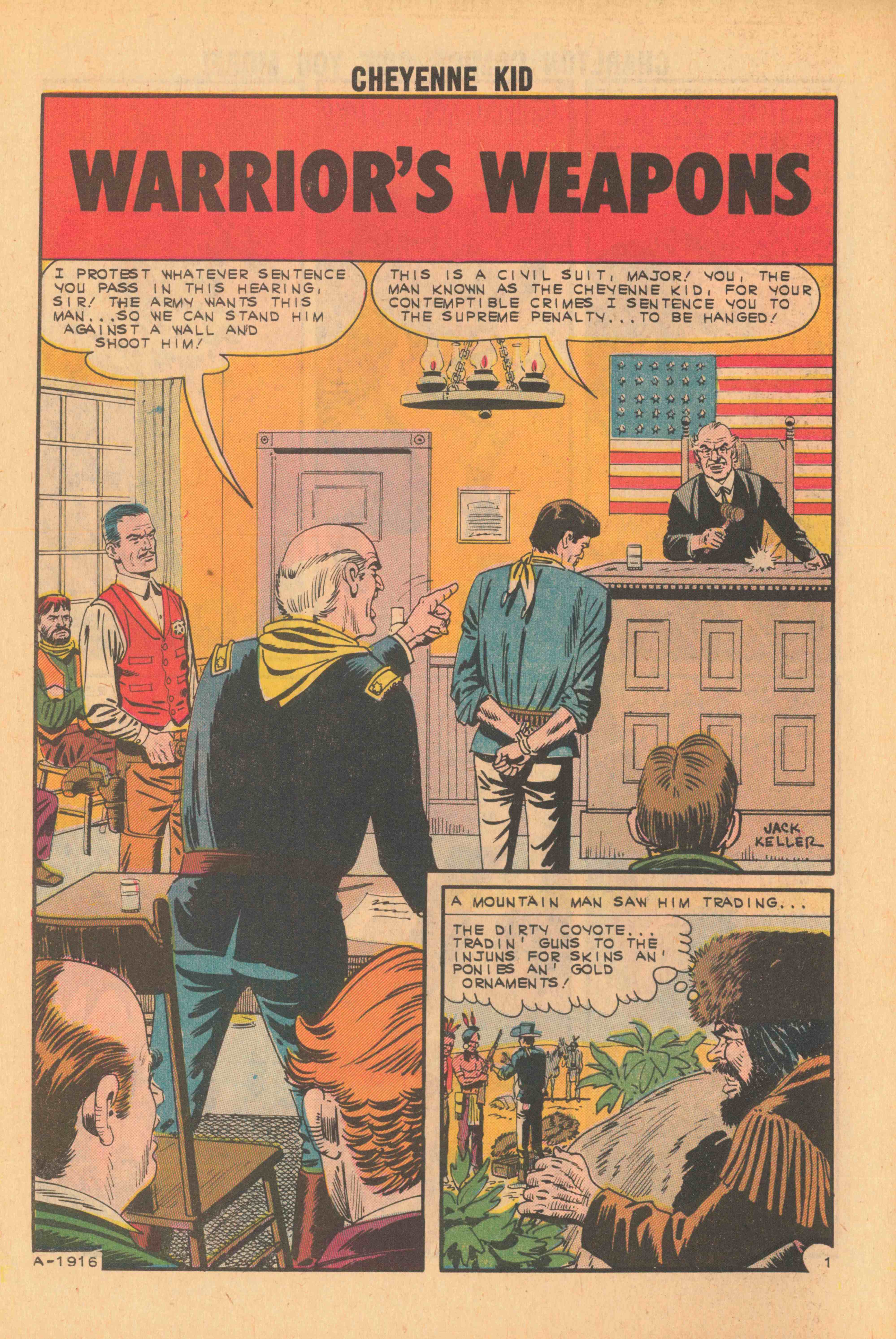 Read online Cheyenne Kid comic -  Issue #38 - 10