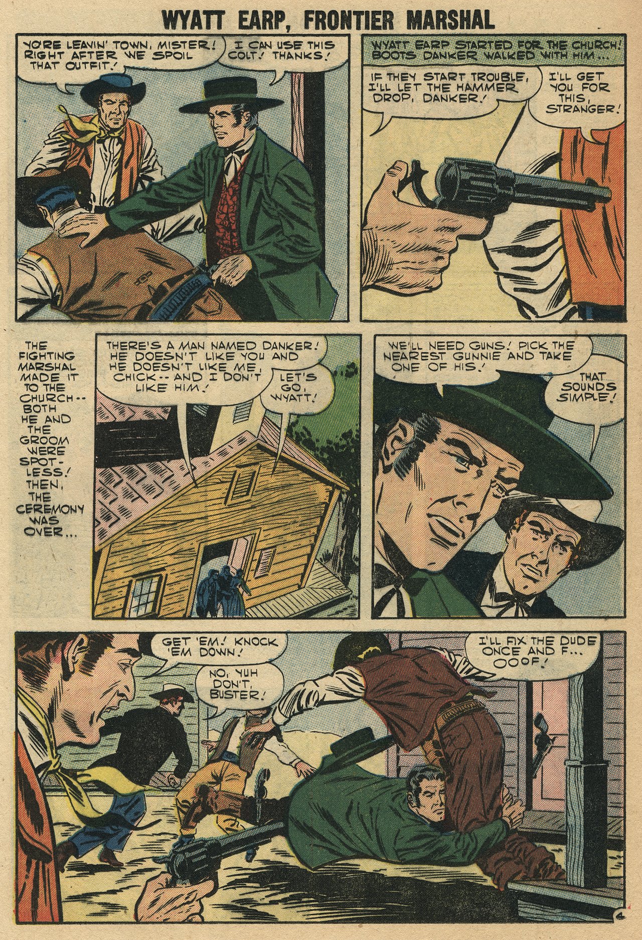 Read online Wyatt Earp Frontier Marshal comic -  Issue #18 - 24