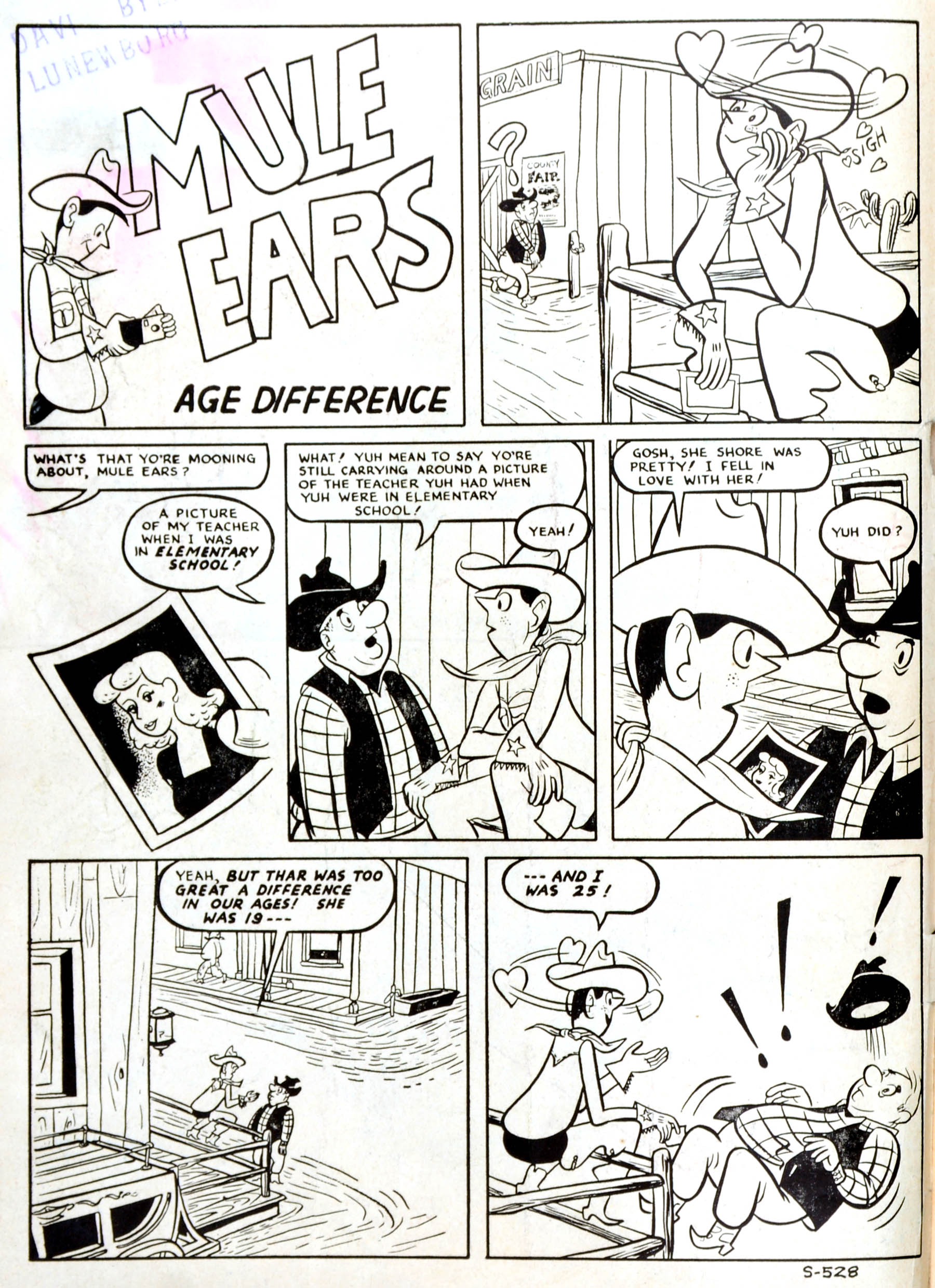 Read online Young Eagle comic -  Issue #4 - 2