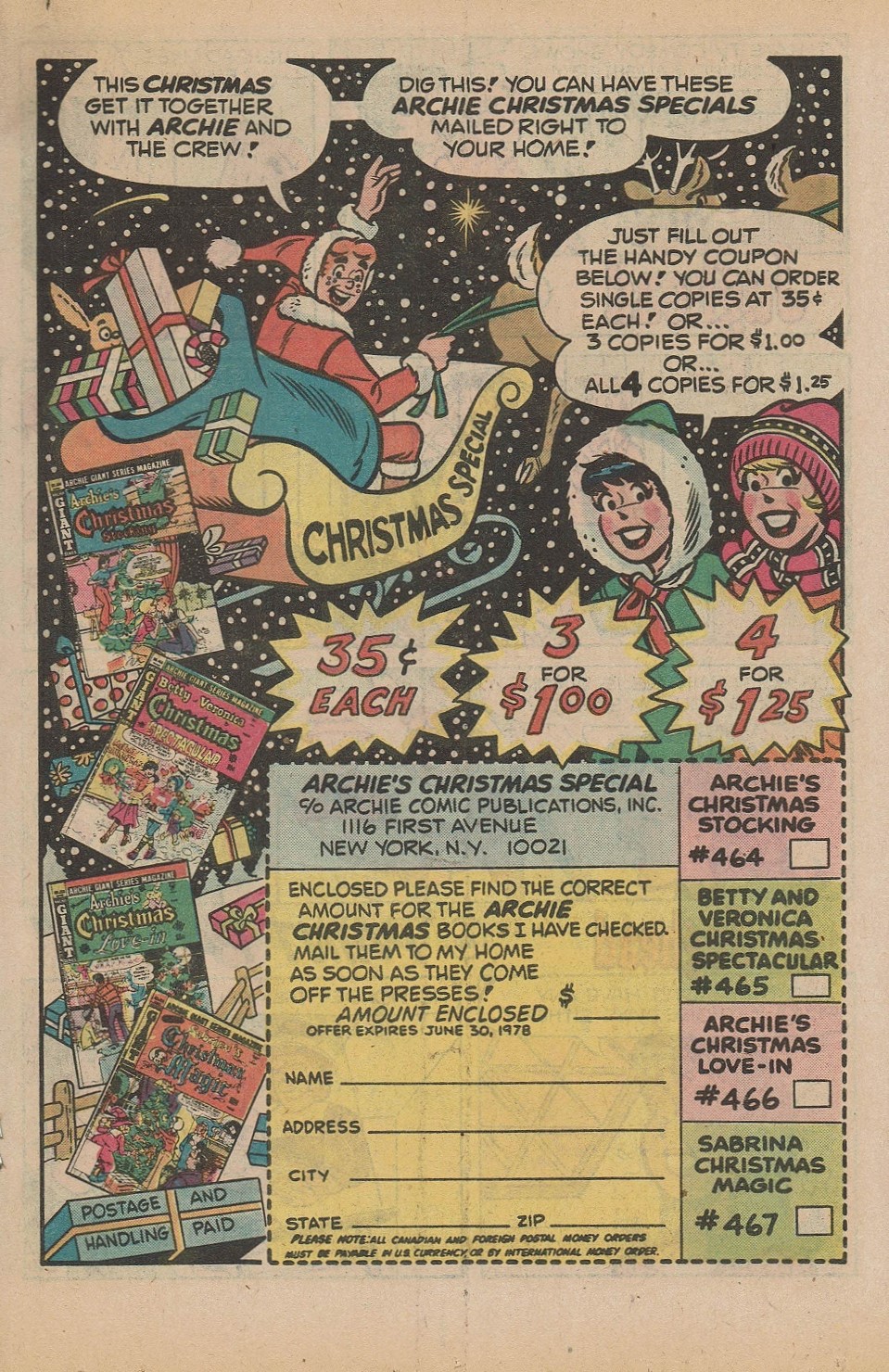 Read online Jughead's Jokes comic -  Issue #57 - 19