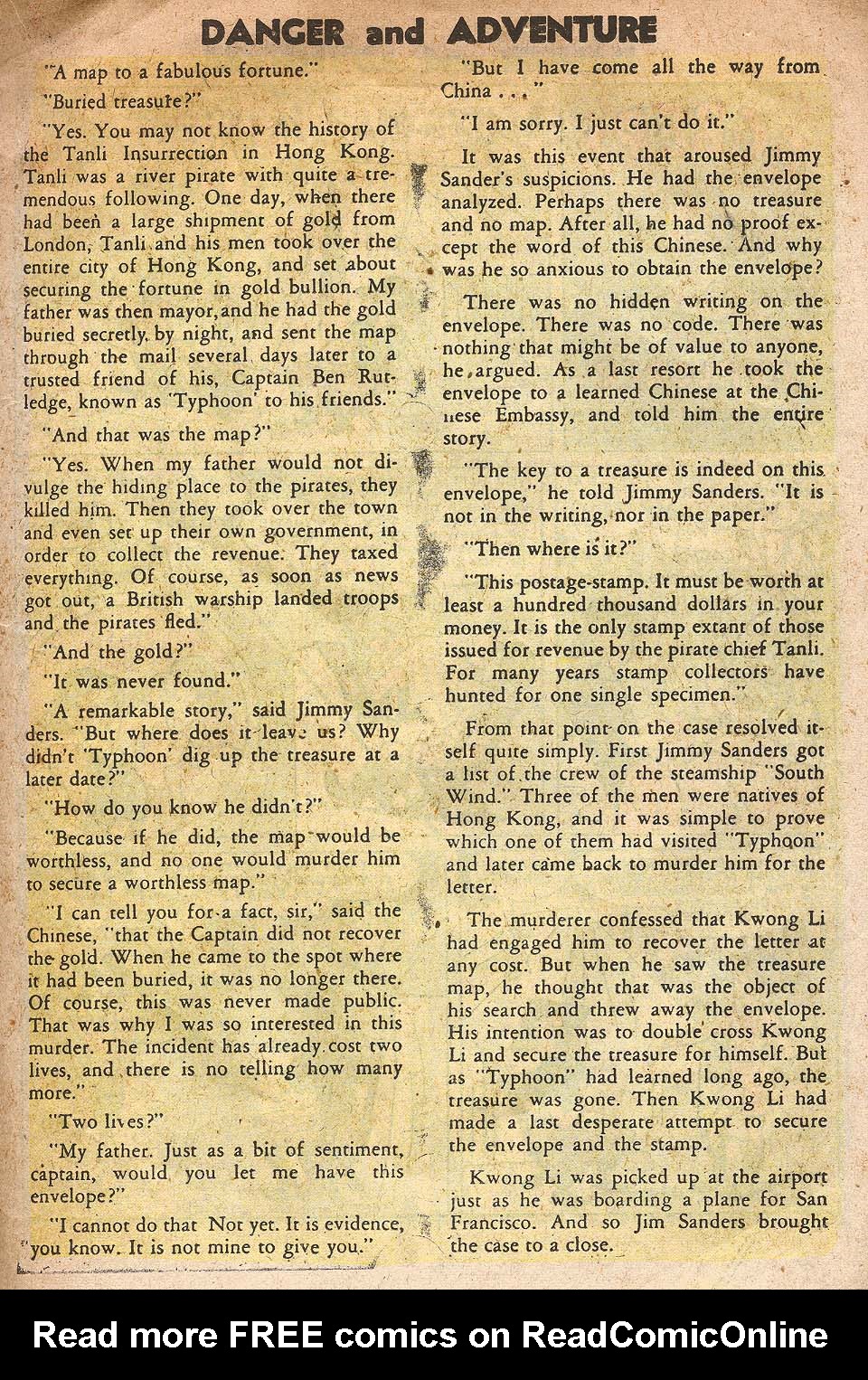 Read online Danger and Adventure comic -  Issue #25 - 19