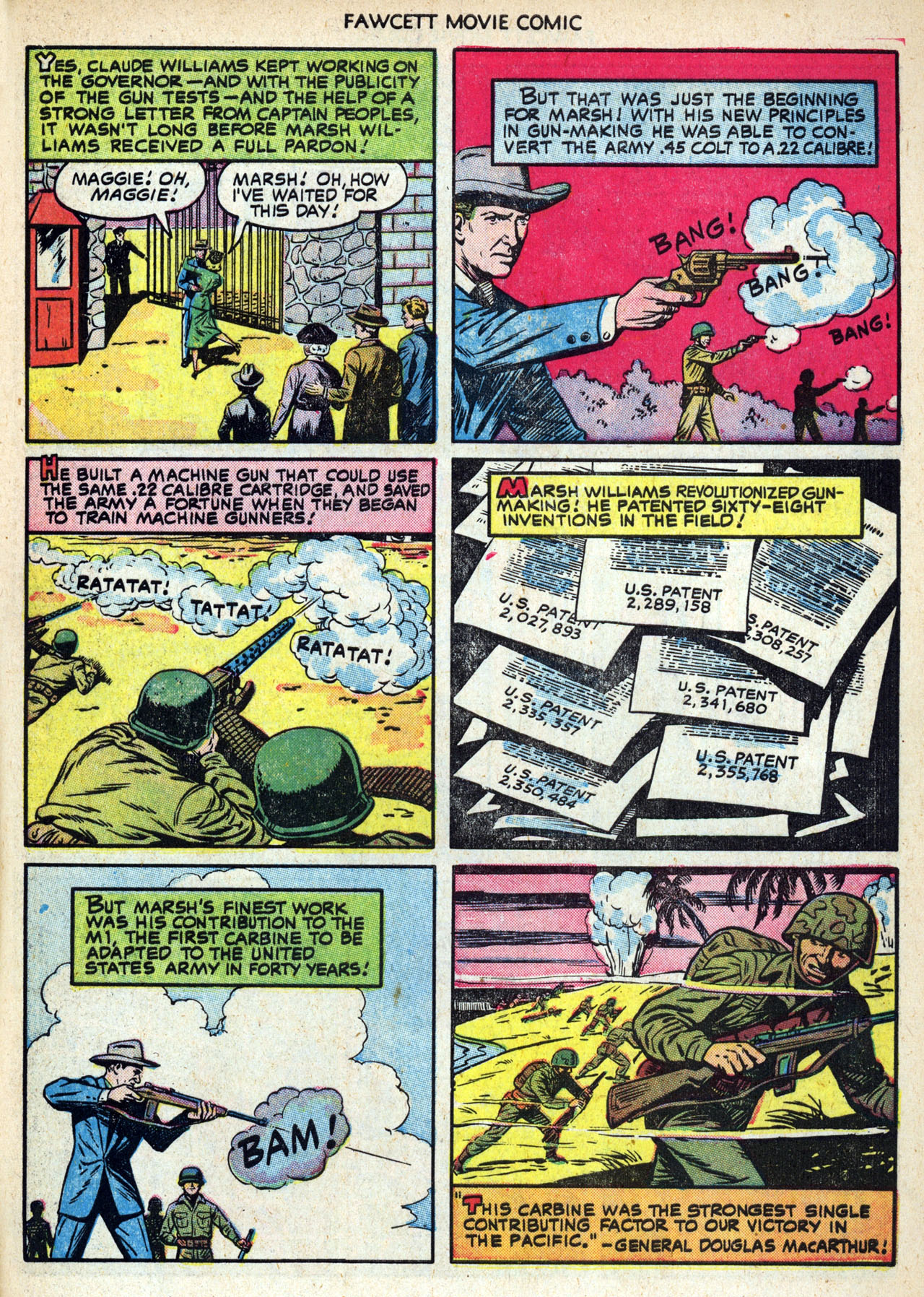 Read online Fawcett Movie Comic comic -  Issue #19 - 33