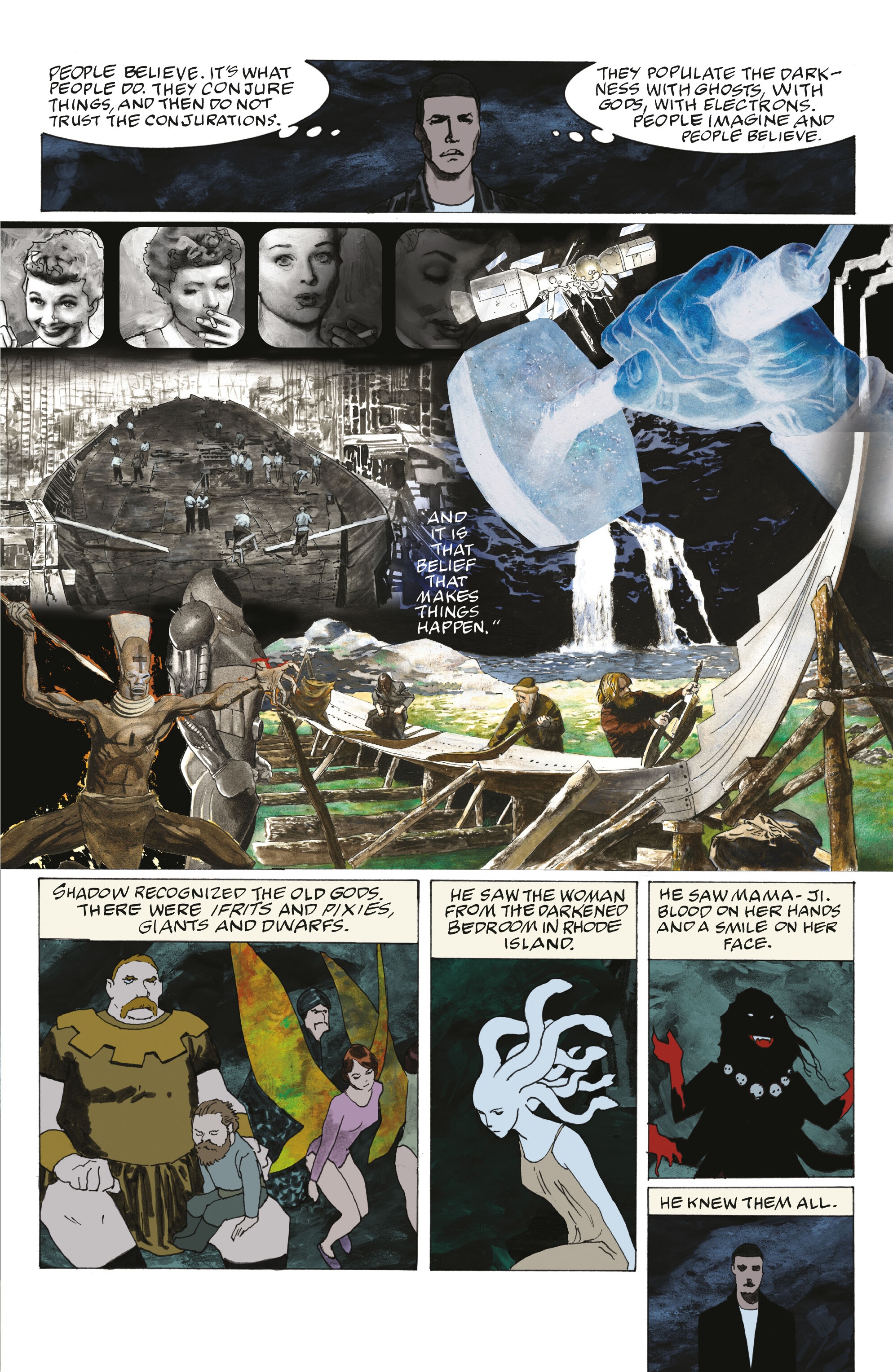 Read online The Complete American Gods comic -  Issue # TPB (Part 6) - 94