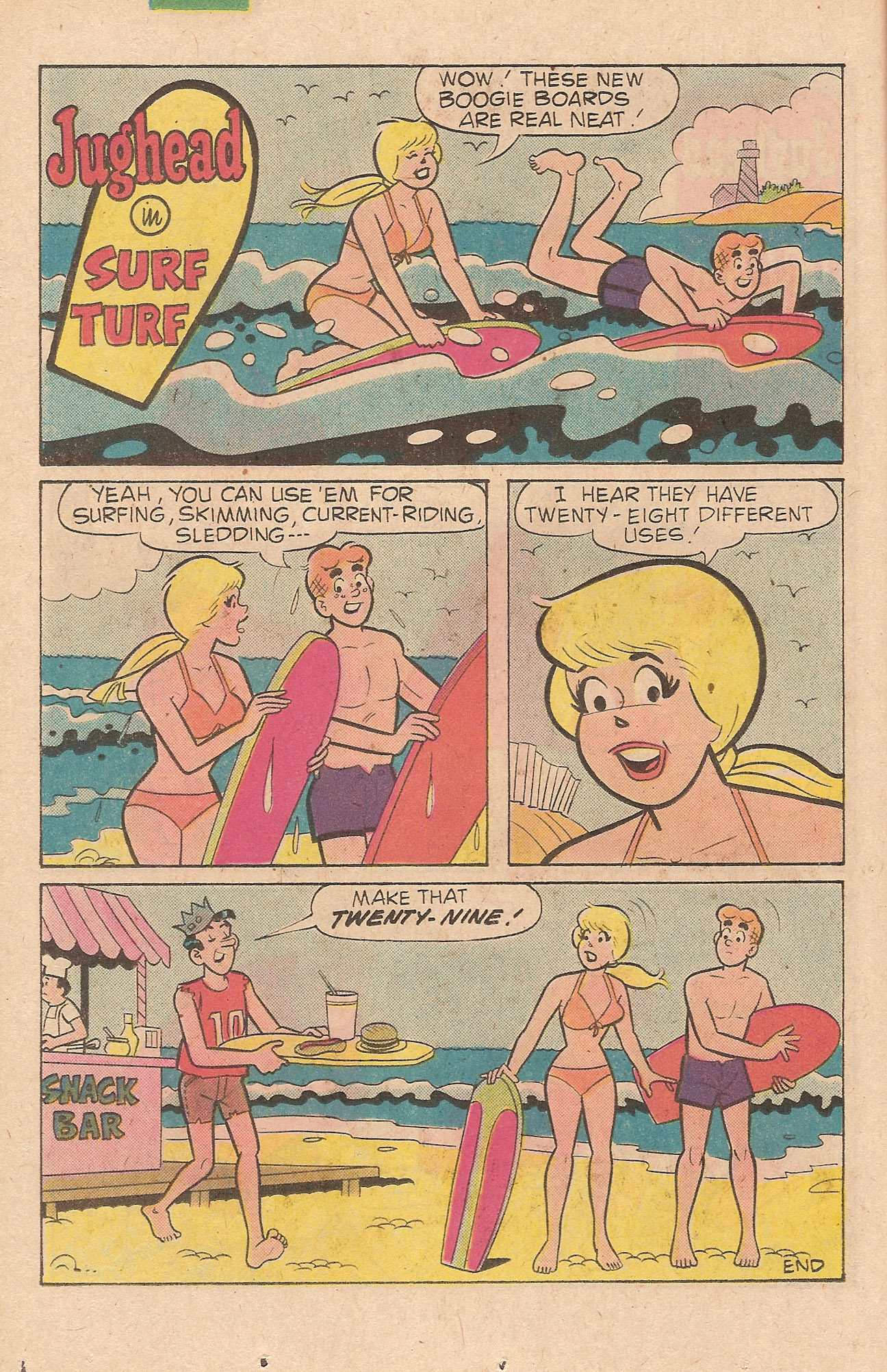 Read online Jughead's Jokes comic -  Issue #70 - 14