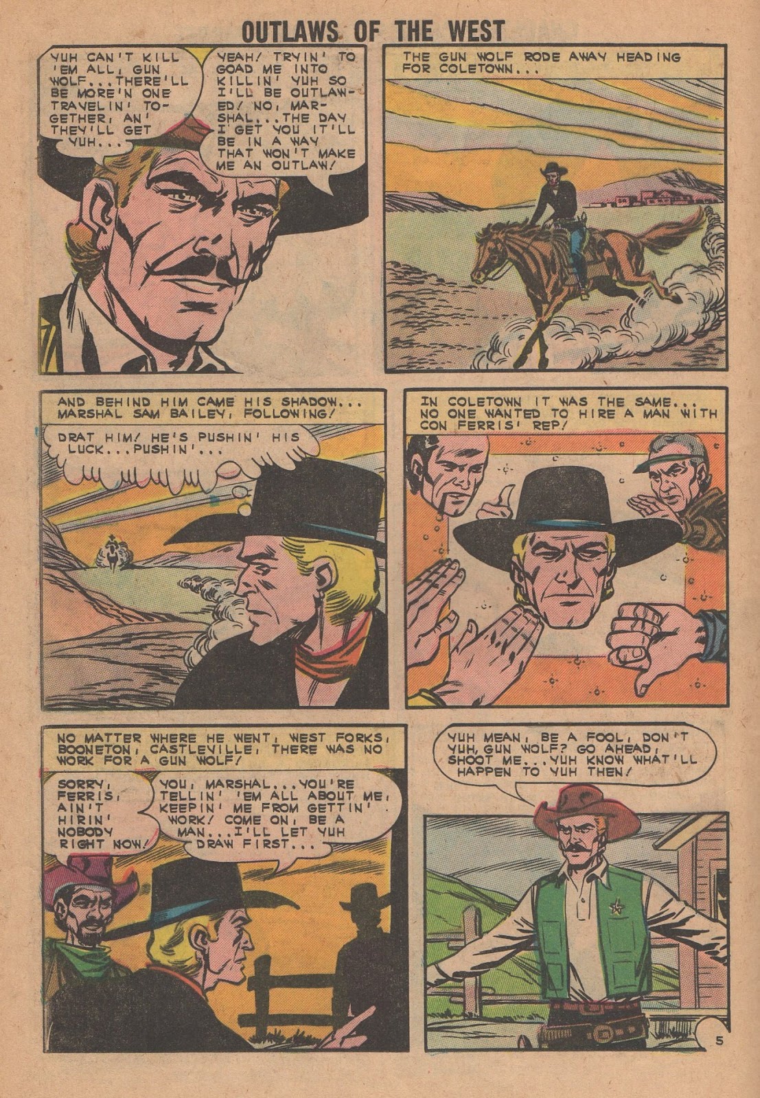 Outlaws of the West issue 44 - Page 24