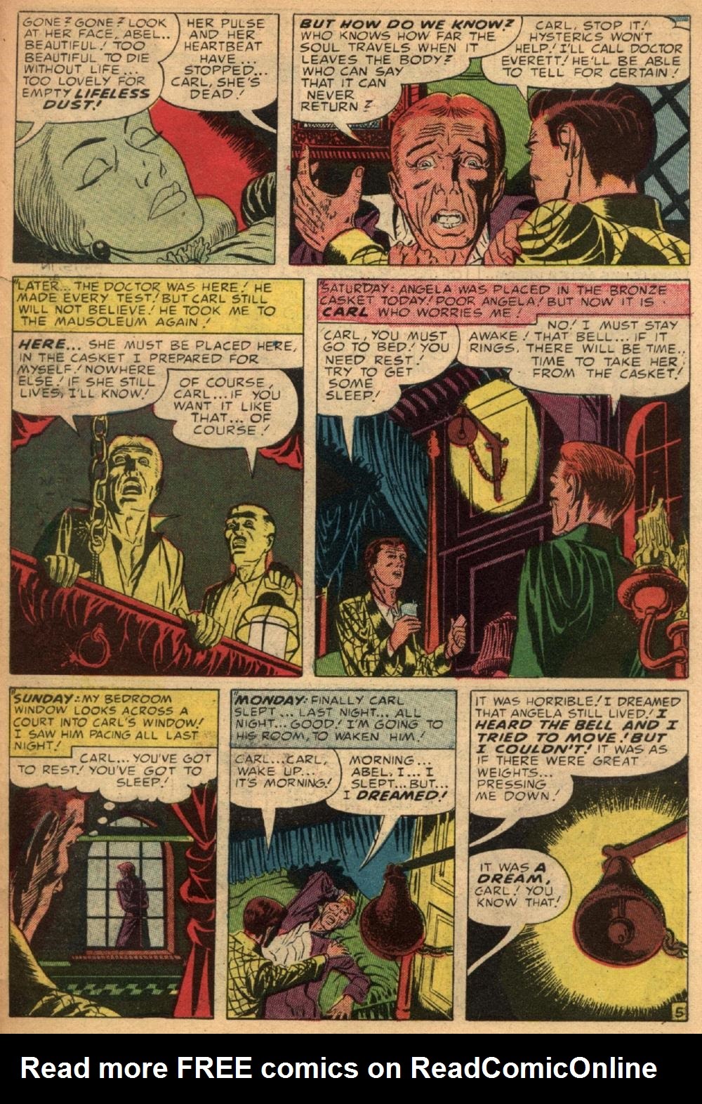 Read online Black Magic (1950) comic -  Issue #28 - 31