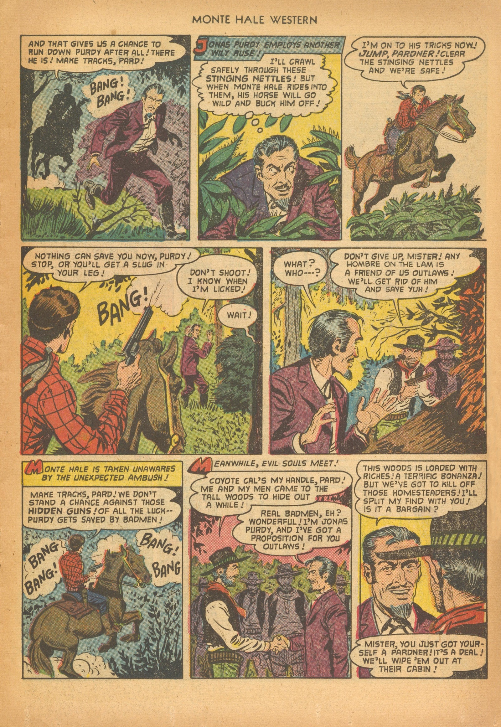 Read online Monte Hale Western comic -  Issue #73 - 17