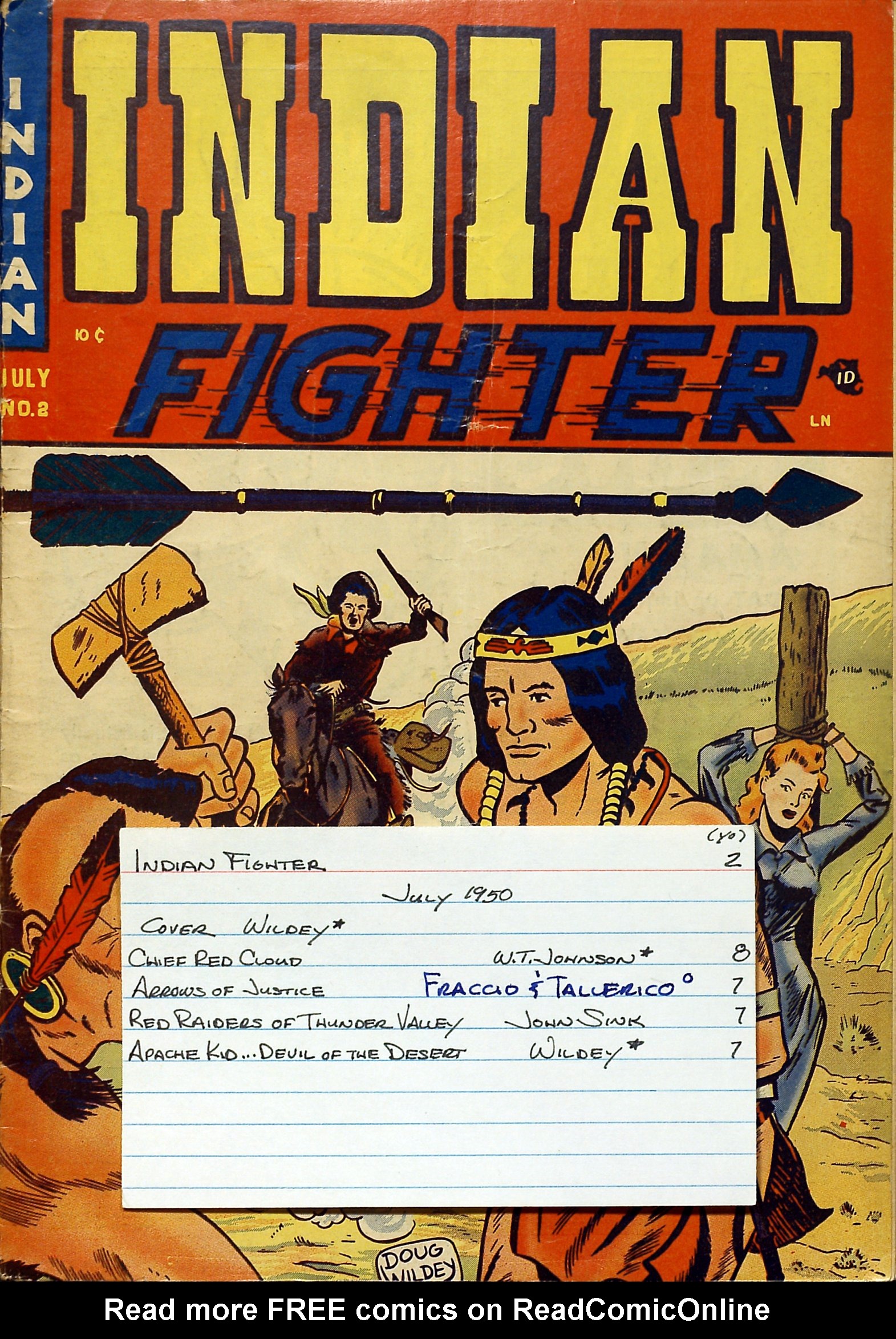 Read online Indian Fighter comic -  Issue #2 - 37