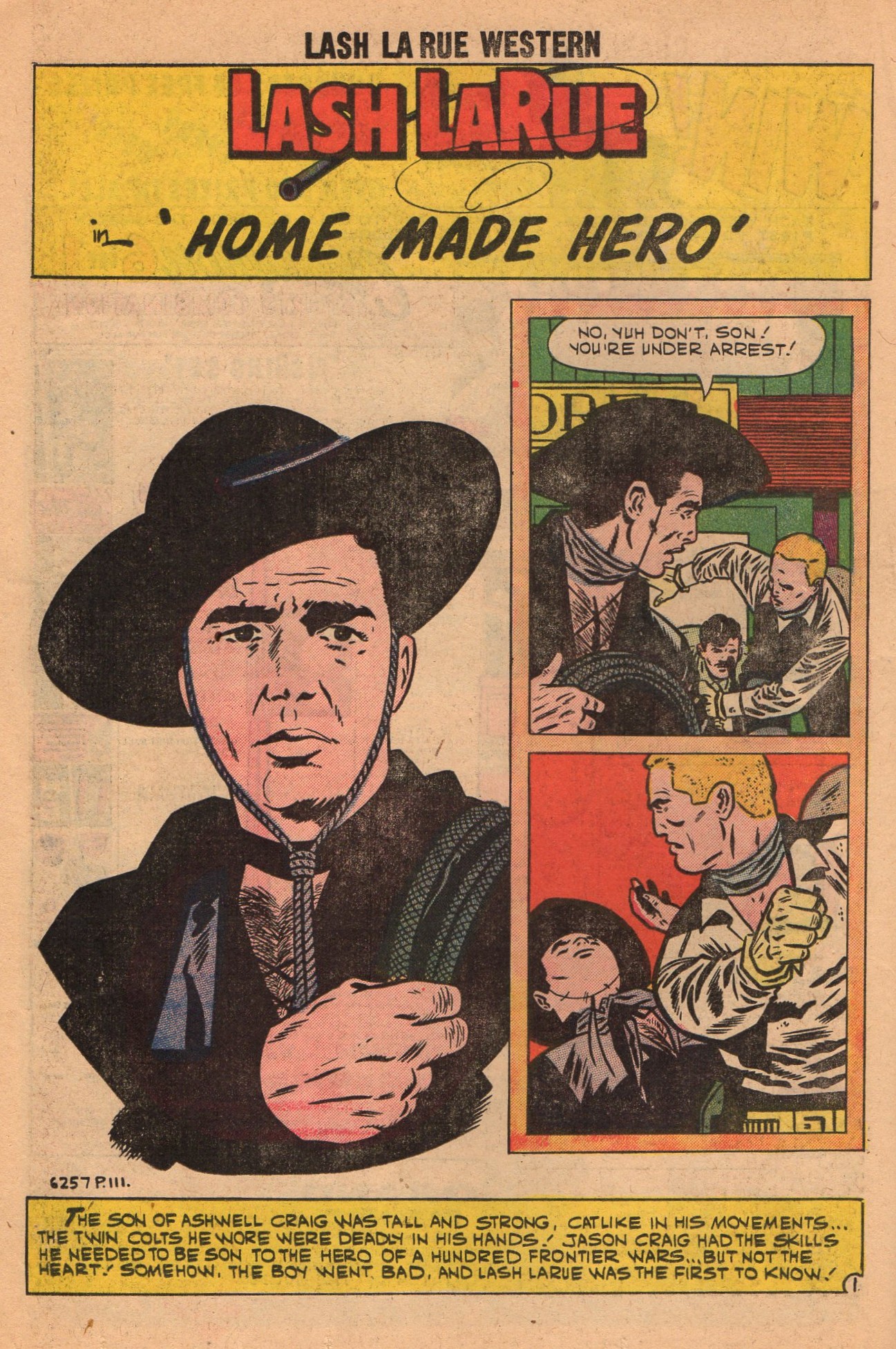 Read online Lash Larue Western (1949) comic -  Issue #78 - 12