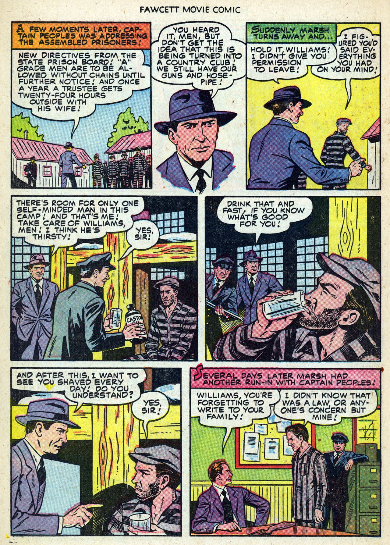 Read online Fawcett Movie Comic comic -  Issue #19 - 22