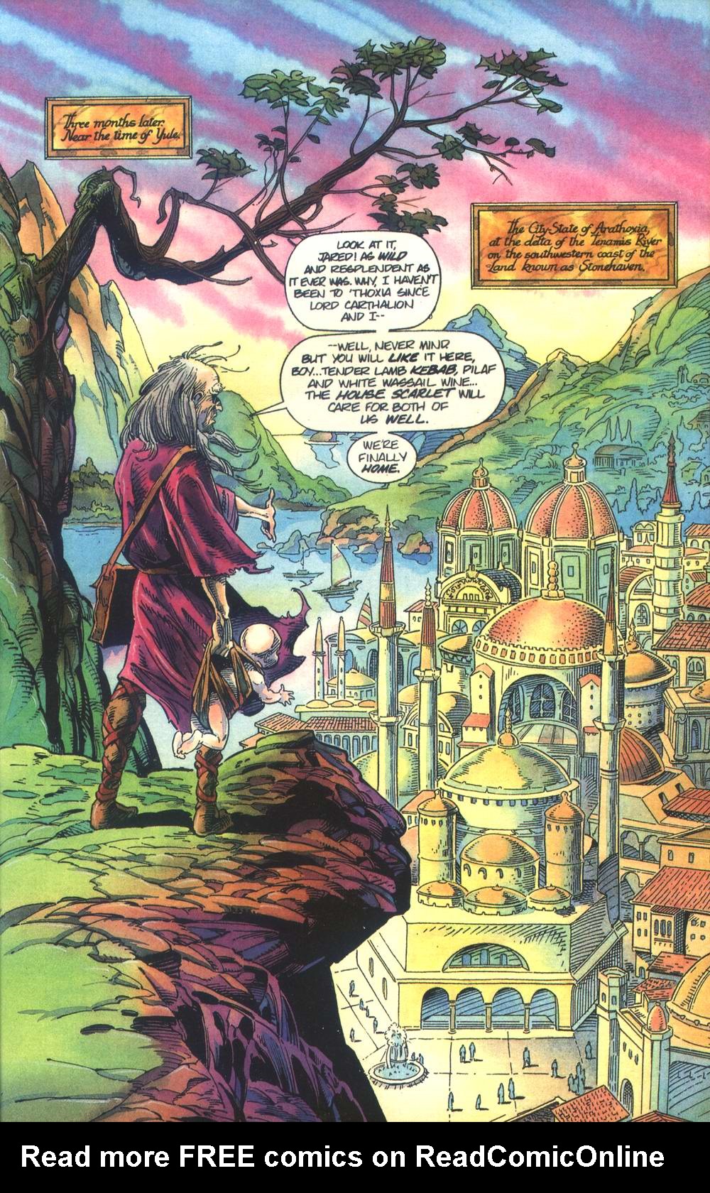Read online Magic the Gathering--The Shadow Mage comic -  Issue #1 - 12