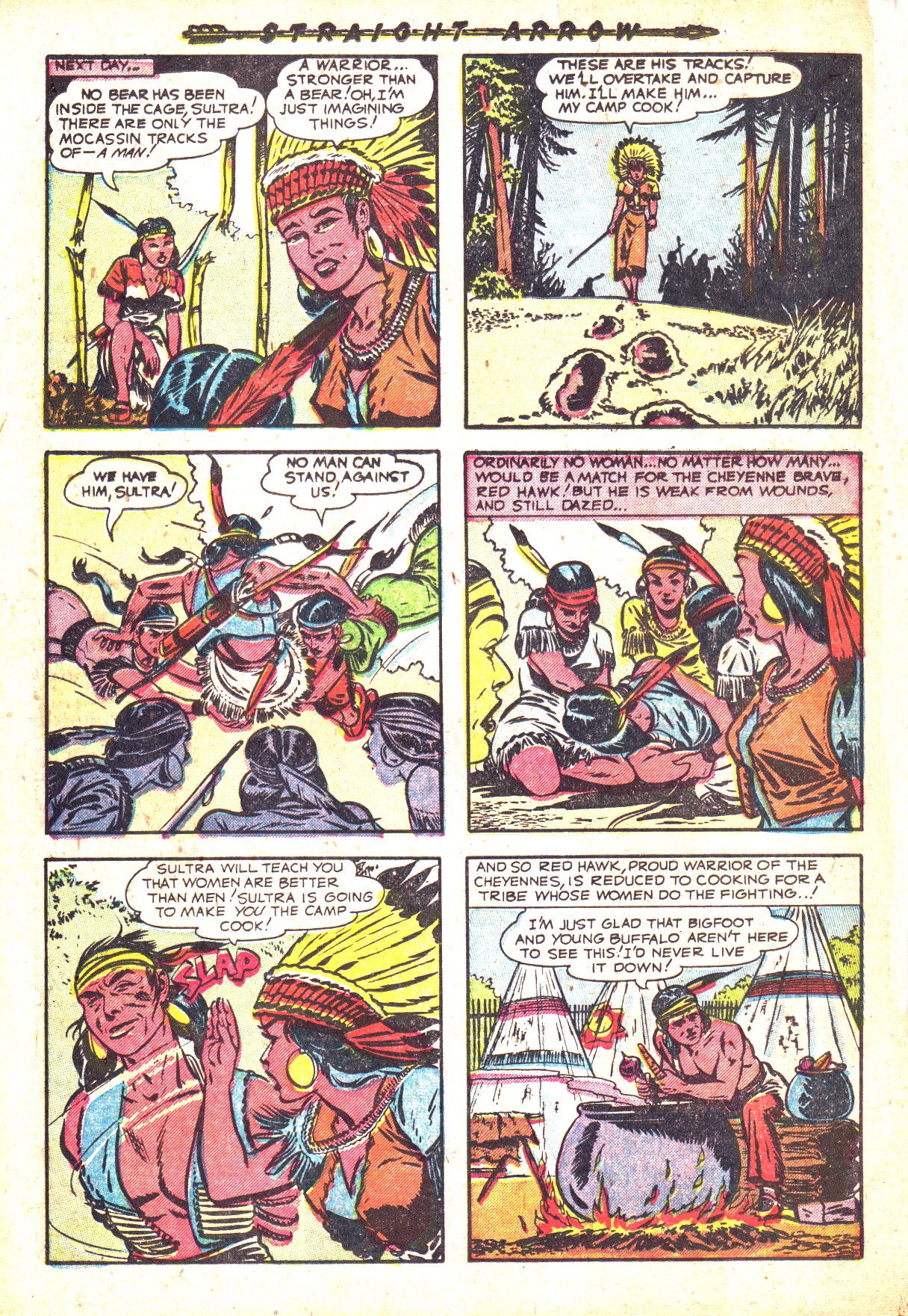 Read online Straight Arrow comic -  Issue #35 - 14