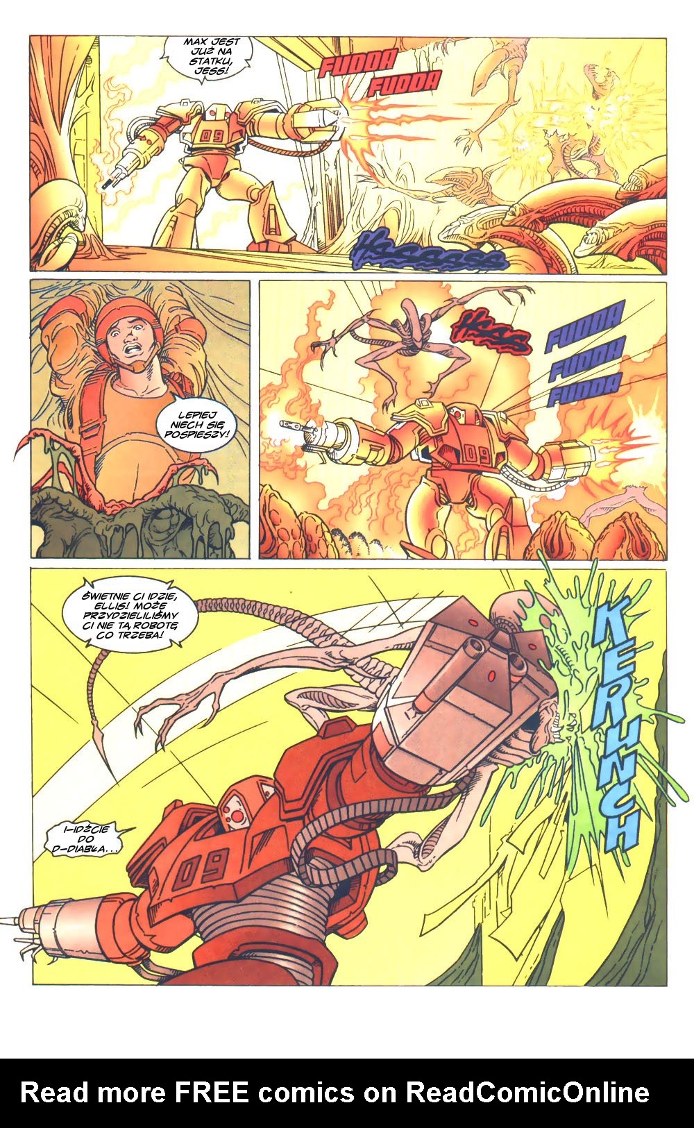 Read online Aliens: Berserker comic -  Issue #4 - 11