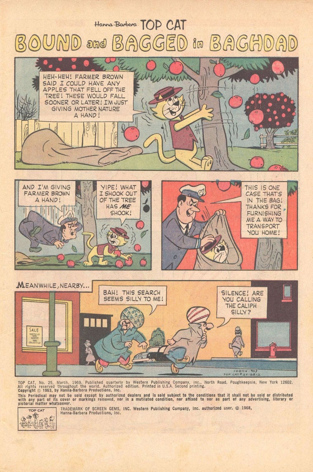 Read online Top Cat (1962) comic -  Issue #25 - 2