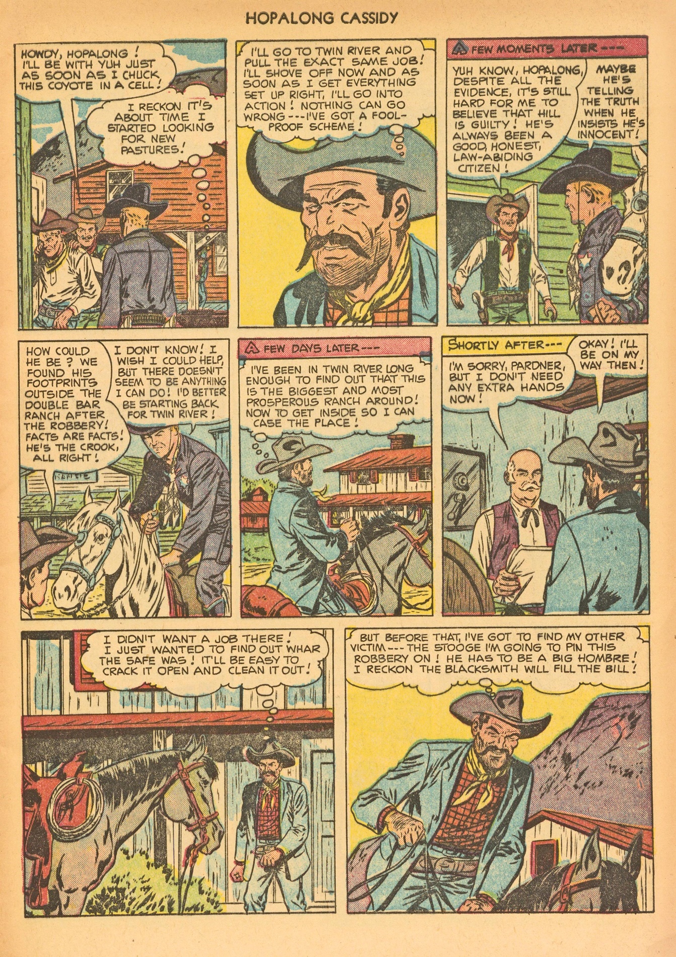 Read online Hopalong Cassidy comic -  Issue #61 - 5