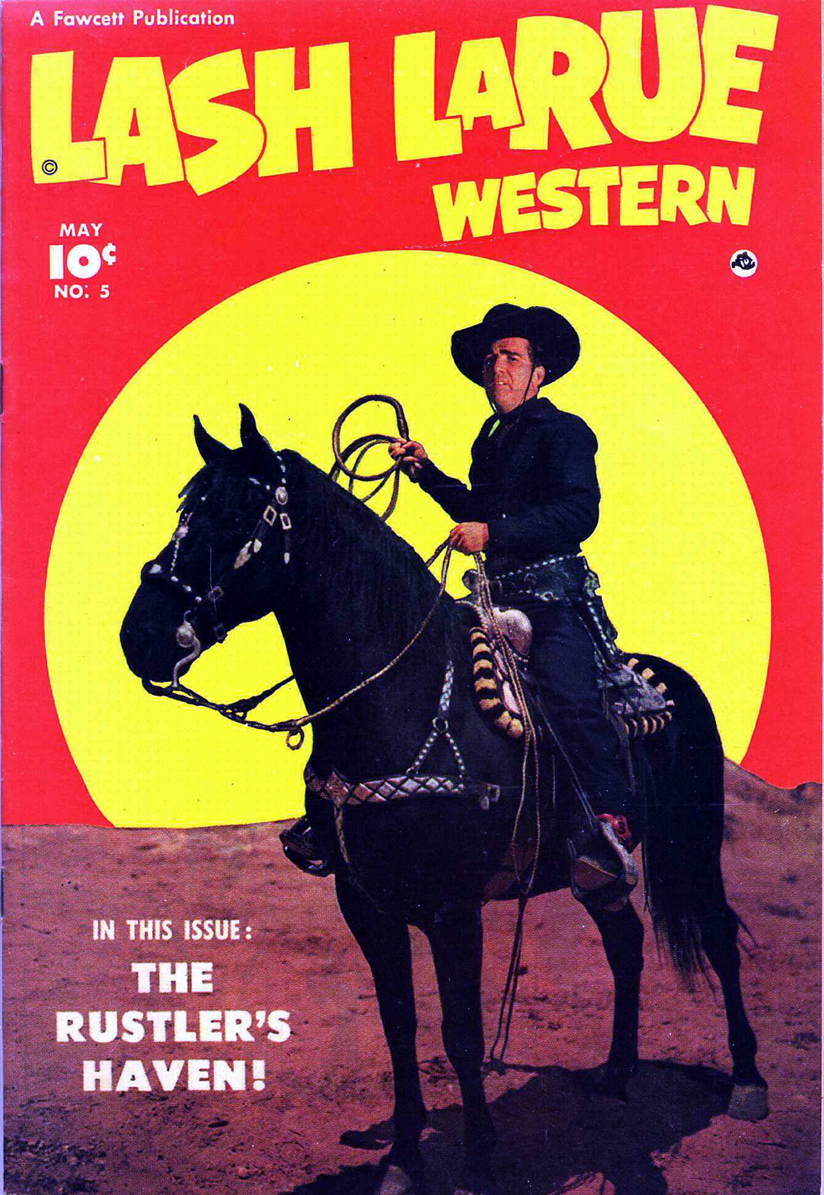 Read online Lash Larue Western (1949) comic -  Issue #5 - 1