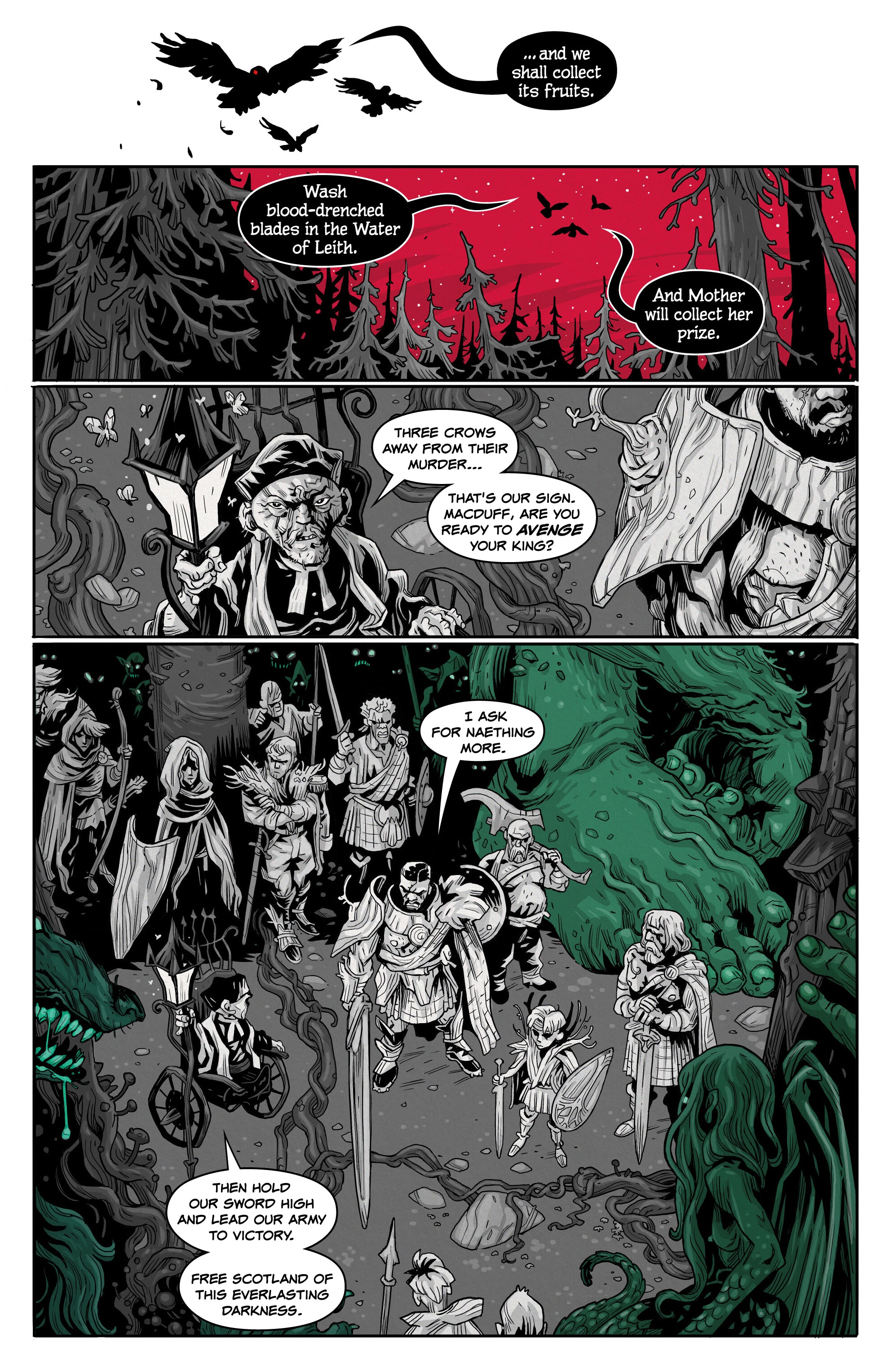 Read online Macbeth: A Tale of Horror comic -  Issue # TPB - 73