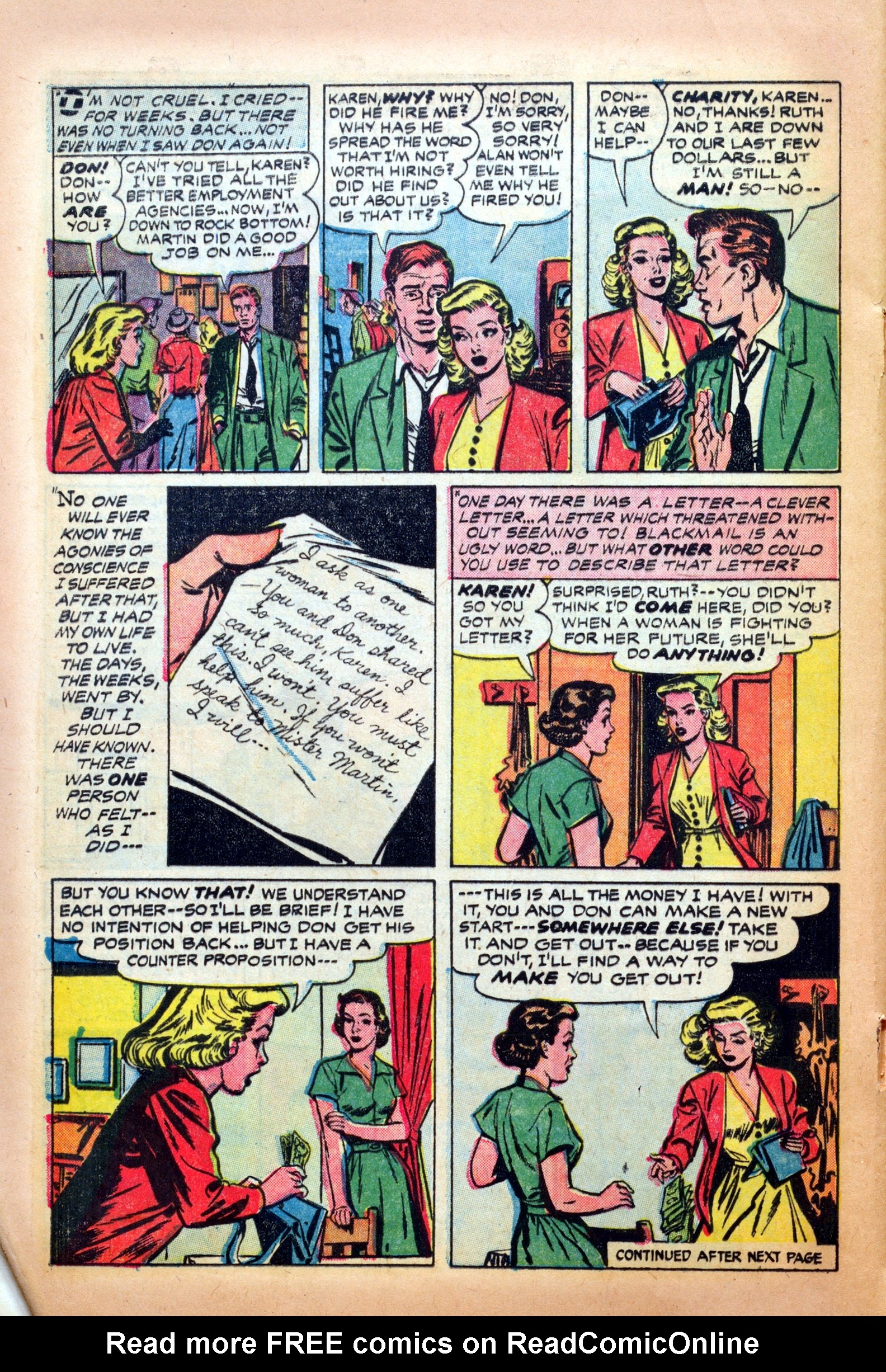 Read online Young Love (1949) comic -  Issue #12 - 28