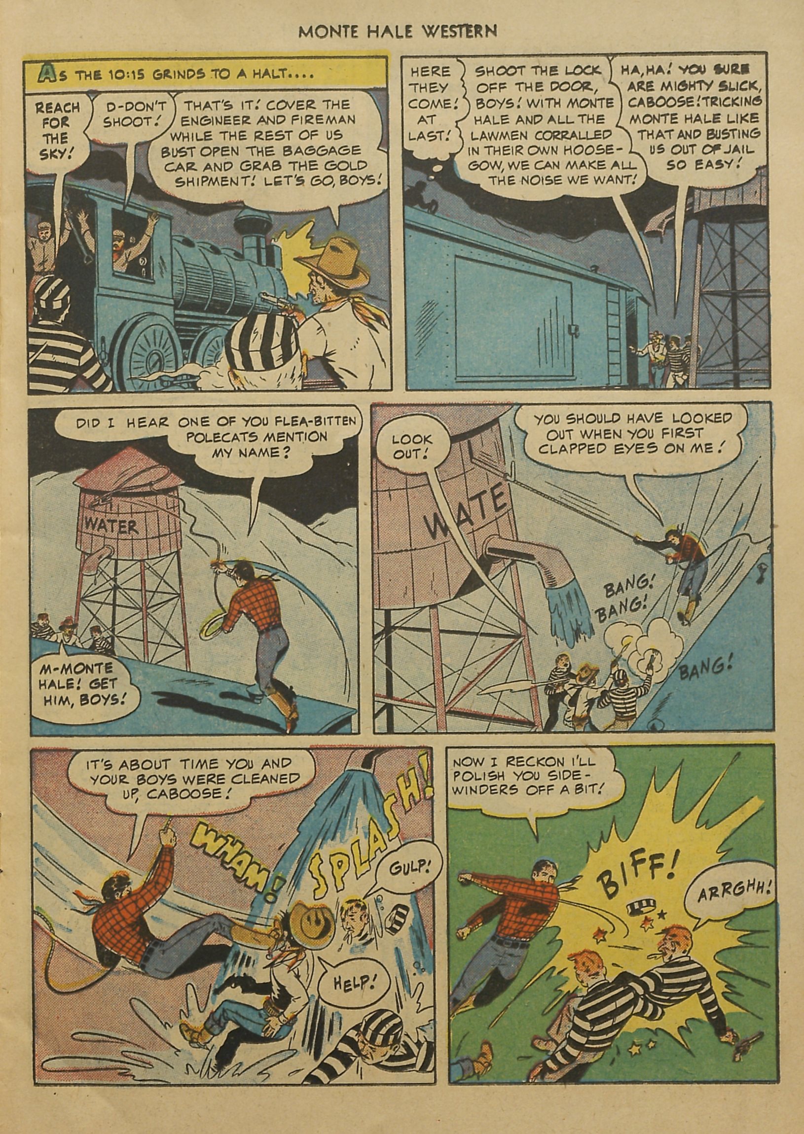Read online Monte Hale Western comic -  Issue #52 - 23
