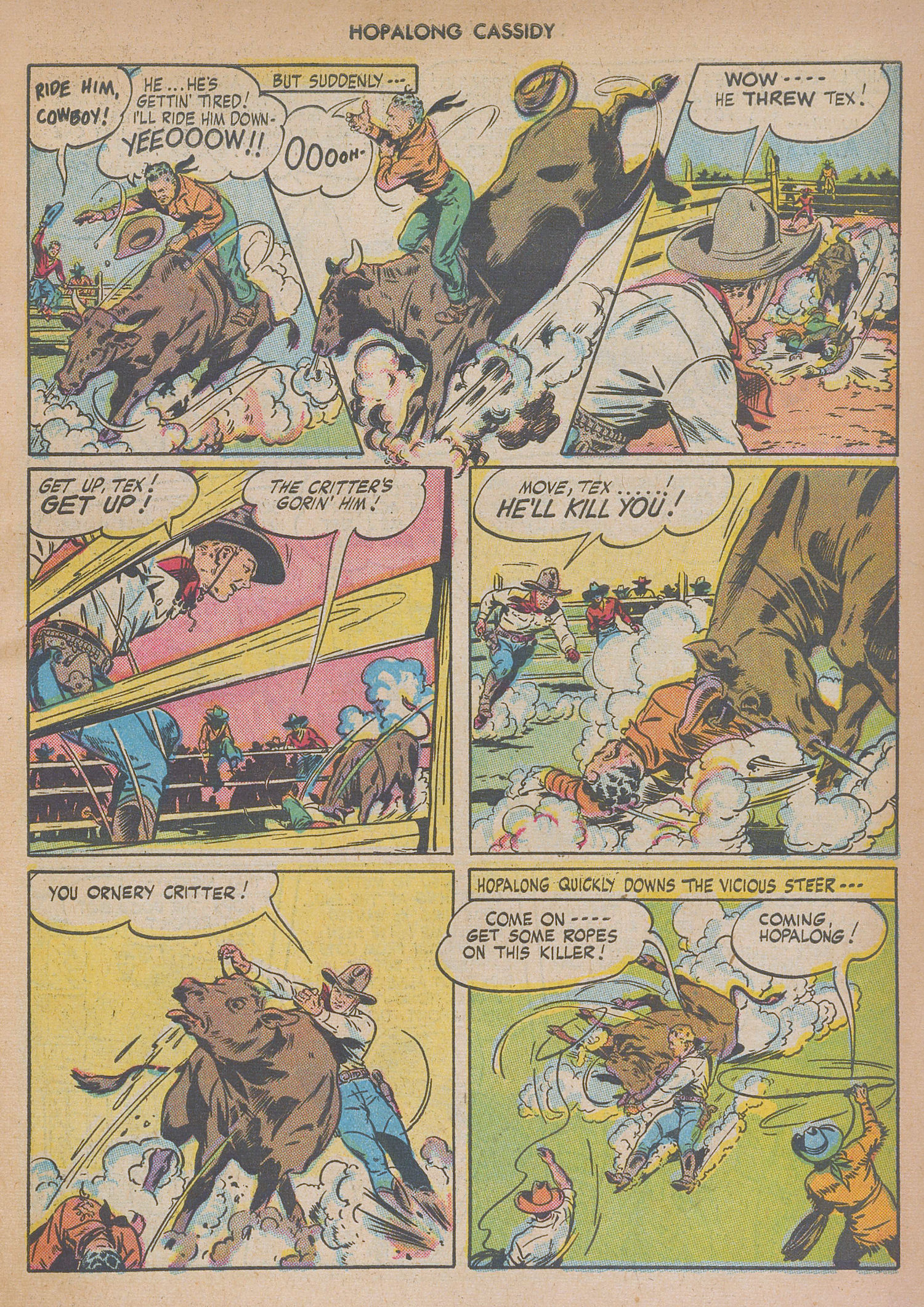 Read online Hopalong Cassidy comic -  Issue #6 - 5
