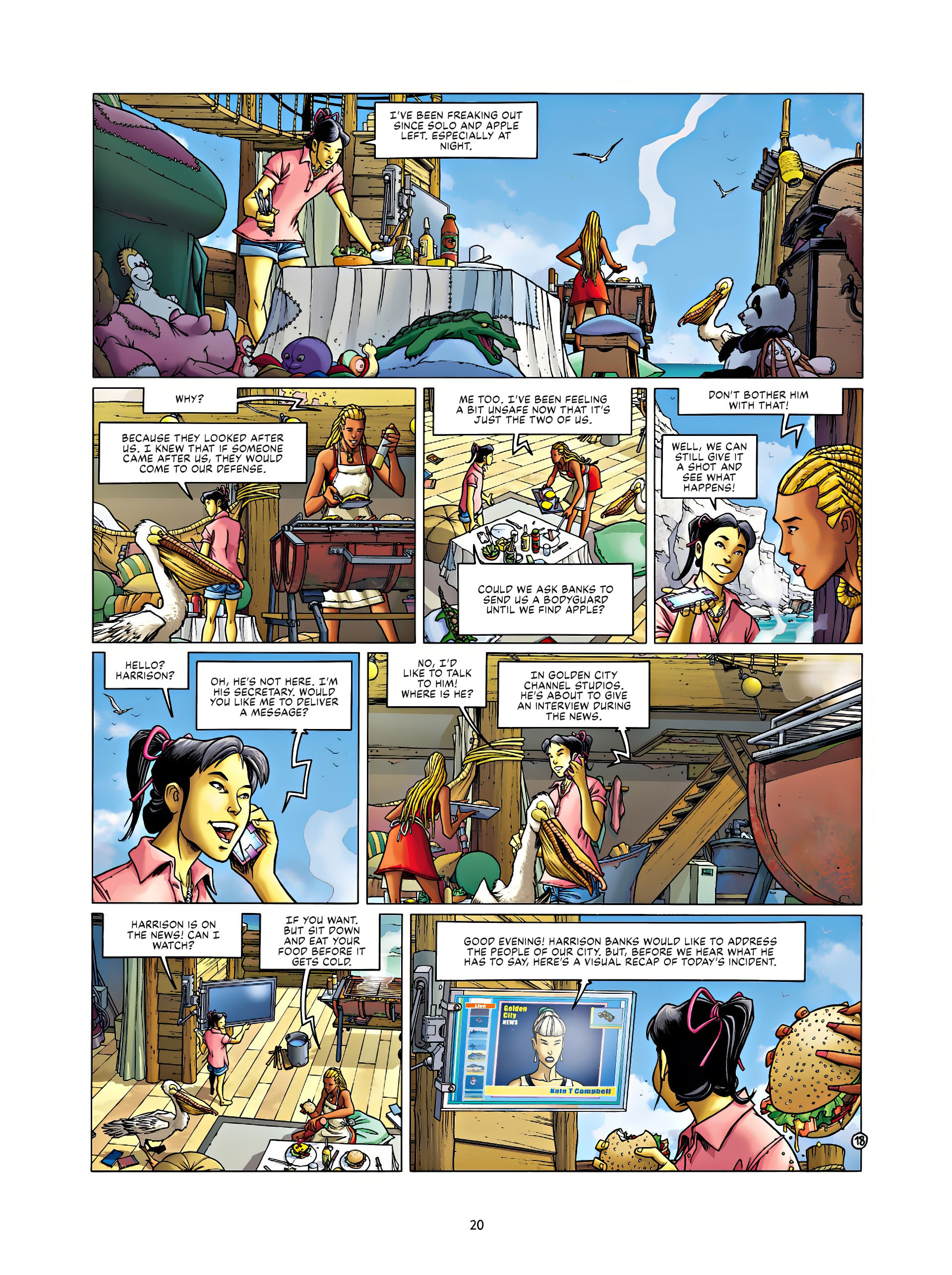 Read online Golden City comic -  Issue #14 - 20