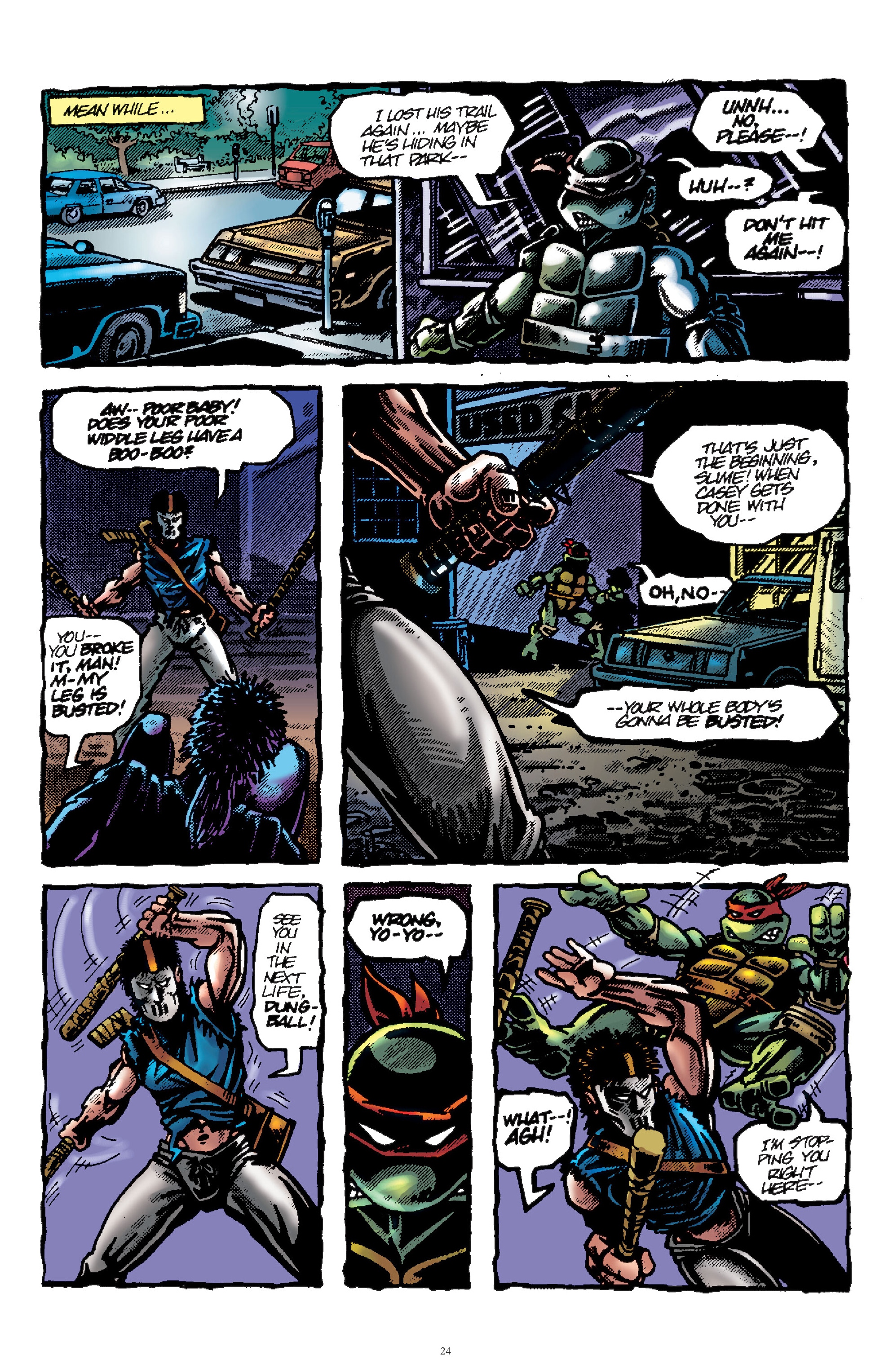 Read online Best of Teenage Mutant Ninja Turtles Collection comic -  Issue # TPB 1 (Part 1) - 24