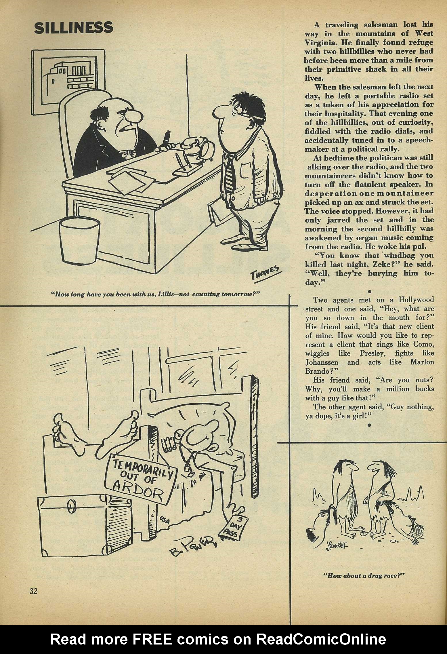 Read online Cartoons and Gags comic -  Issue #5 - 32