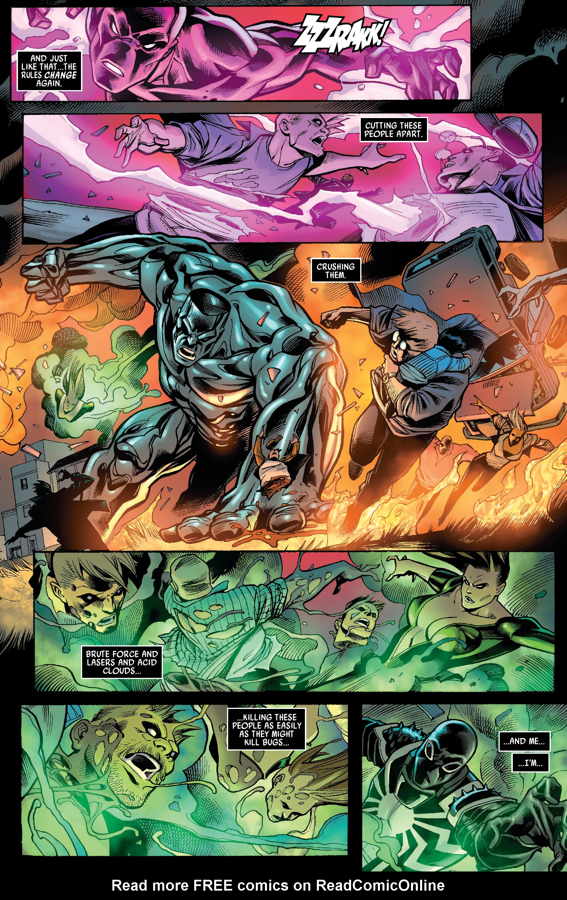 Read online Venom Modern Era Epic Collection comic -  Issue # The Savage Six (Part 4) - 55