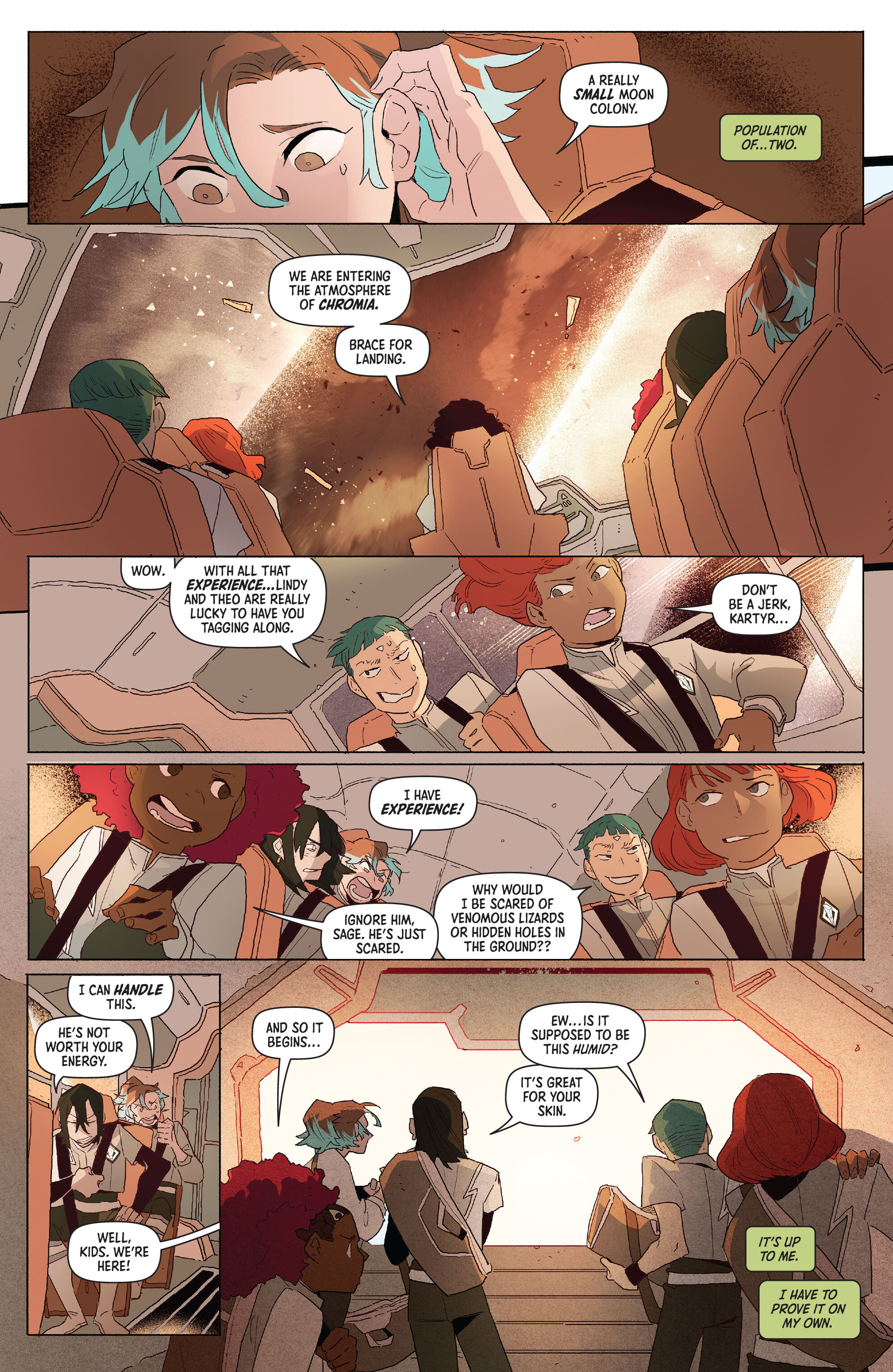Read online Ranger Academy comic -  Issue #4 - 5