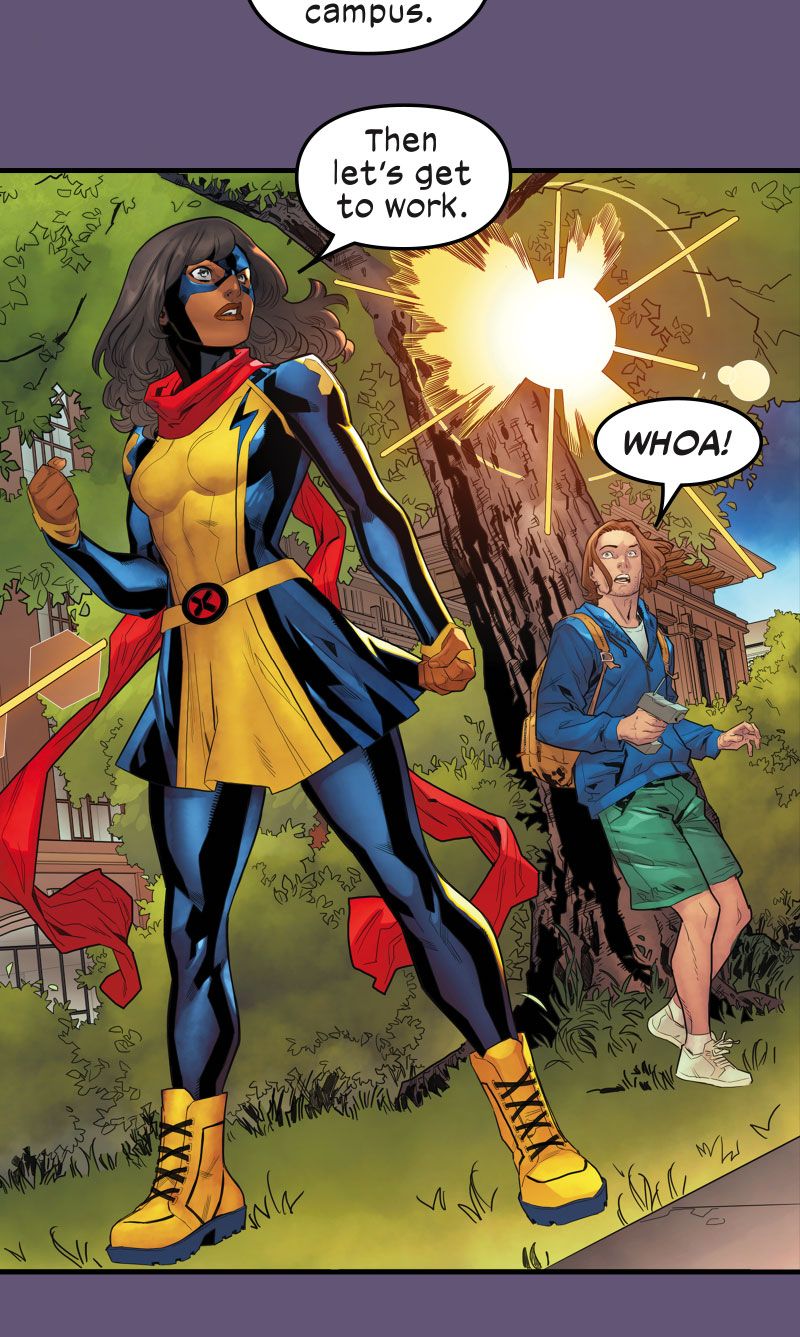 Read online Ms. Marvel: The New Mutant Infinity Comics comic -  Issue #1 - 101