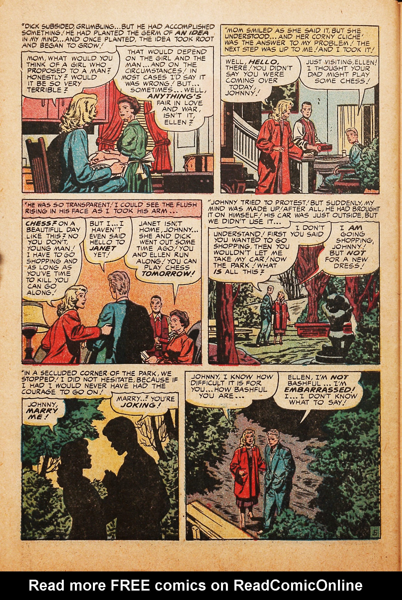 Read online Young Love (1949) comic -  Issue #21 - 36