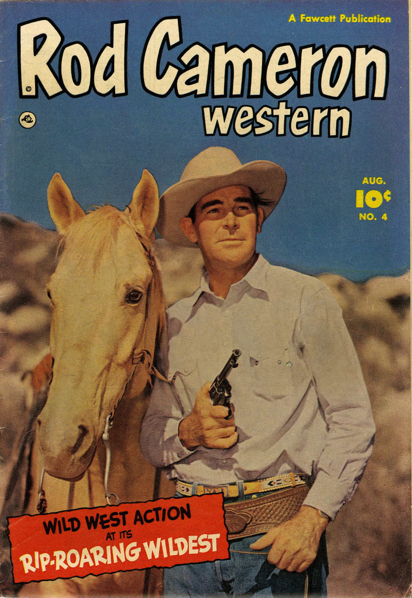 Read online Rod Cameron Western comic -  Issue #4 - 1