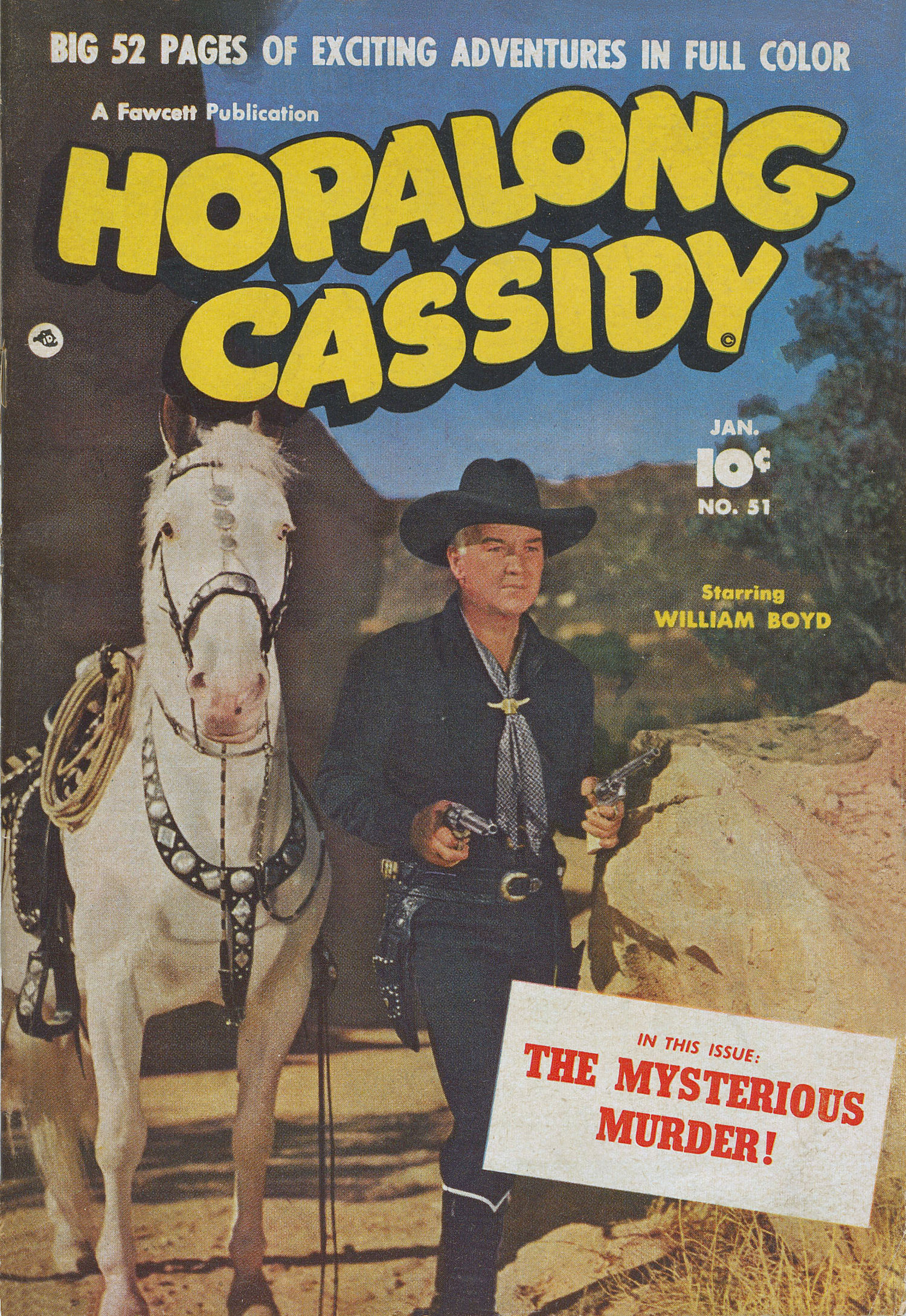 Read online Hopalong Cassidy comic -  Issue #51 - 1